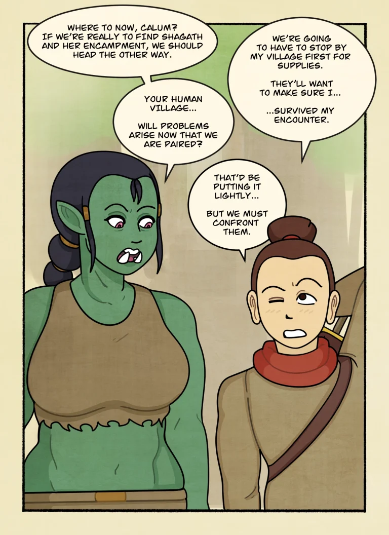 Orc Slayer 2 porn comic picture 15