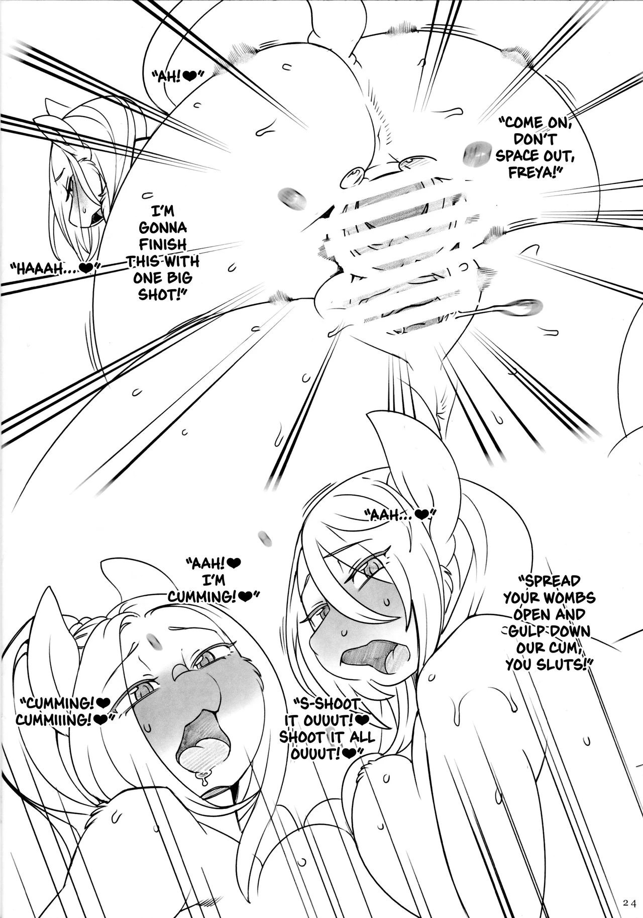 Orgy porn comic picture 23
