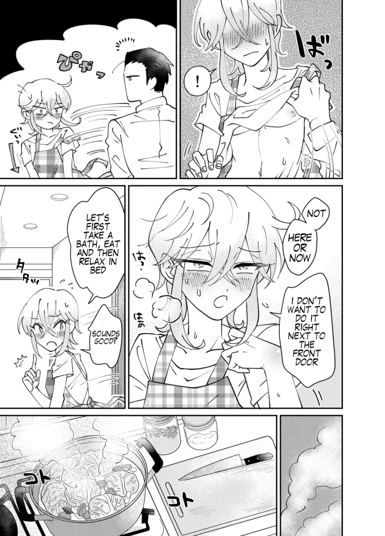Oribe-san's Newlywed Penis | Oribe-san-chi no Shinkon Toko Jijou porn comic picture 7