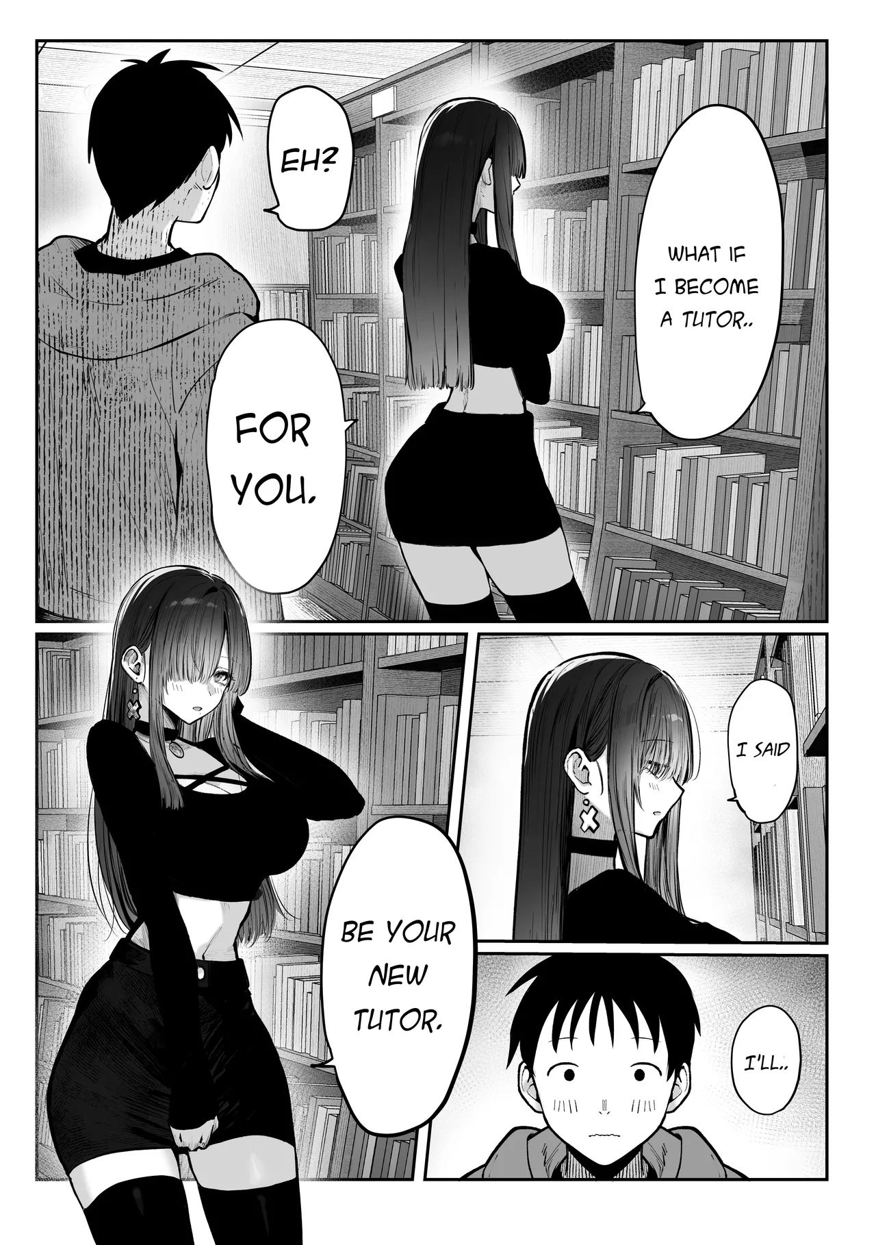 Oshiete Ageru ~Kyonyuu Bijin Onee-san to Rouninsei no Boku no OO na Ohanashi Zenpen~ porn comic picture 29
