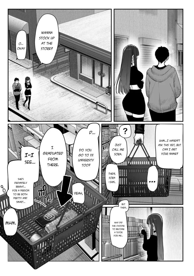 Oshiete Ageru ~Kyonyuu Bijin Onee-san to Rouninsei no Boku no OO na Ohanashi Zenpen~ porn comic picture 32