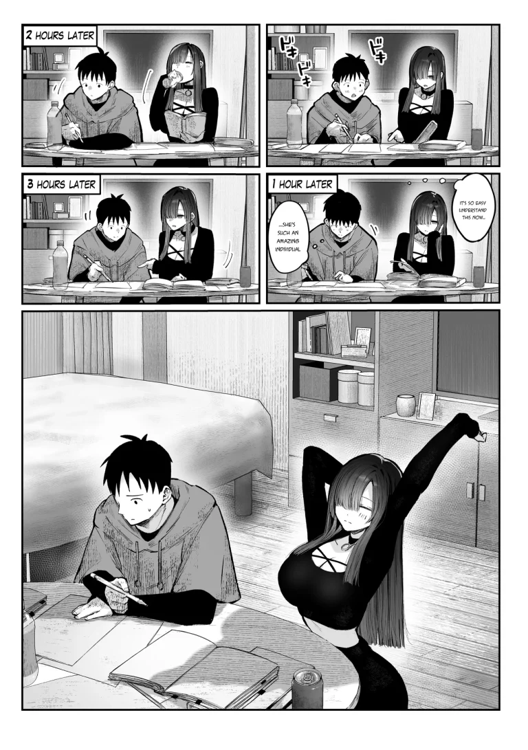 Oshiete Ageru ~Kyonyuu Bijin Onee-san to Rouninsei no Boku no OO na Ohanashi Zenpen~ porn comic picture 35