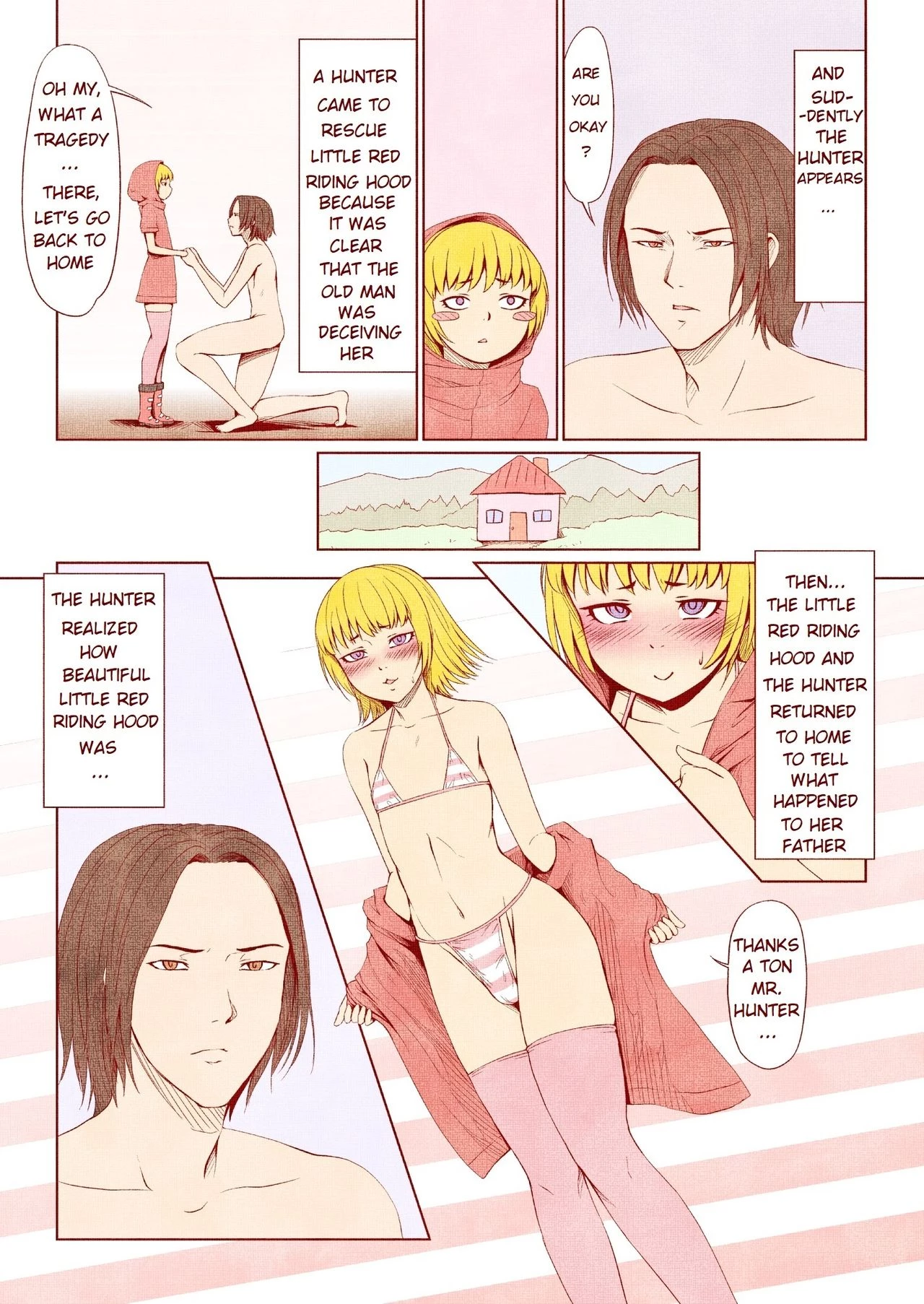 Otsukai Chinpo Akazukin-kun! porn comic picture 11