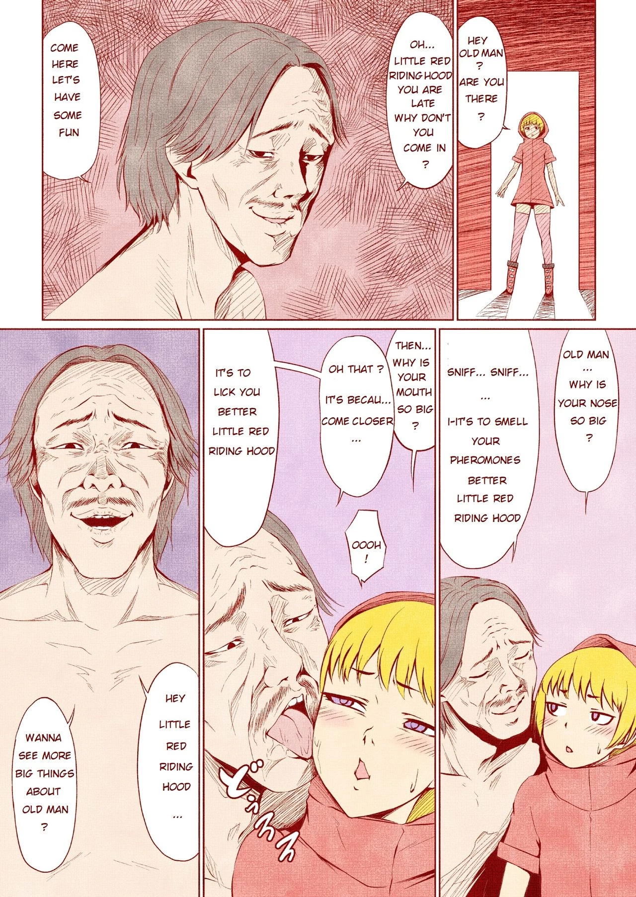 Otsukai Chinpo Akazukin-kun! porn comic picture 2