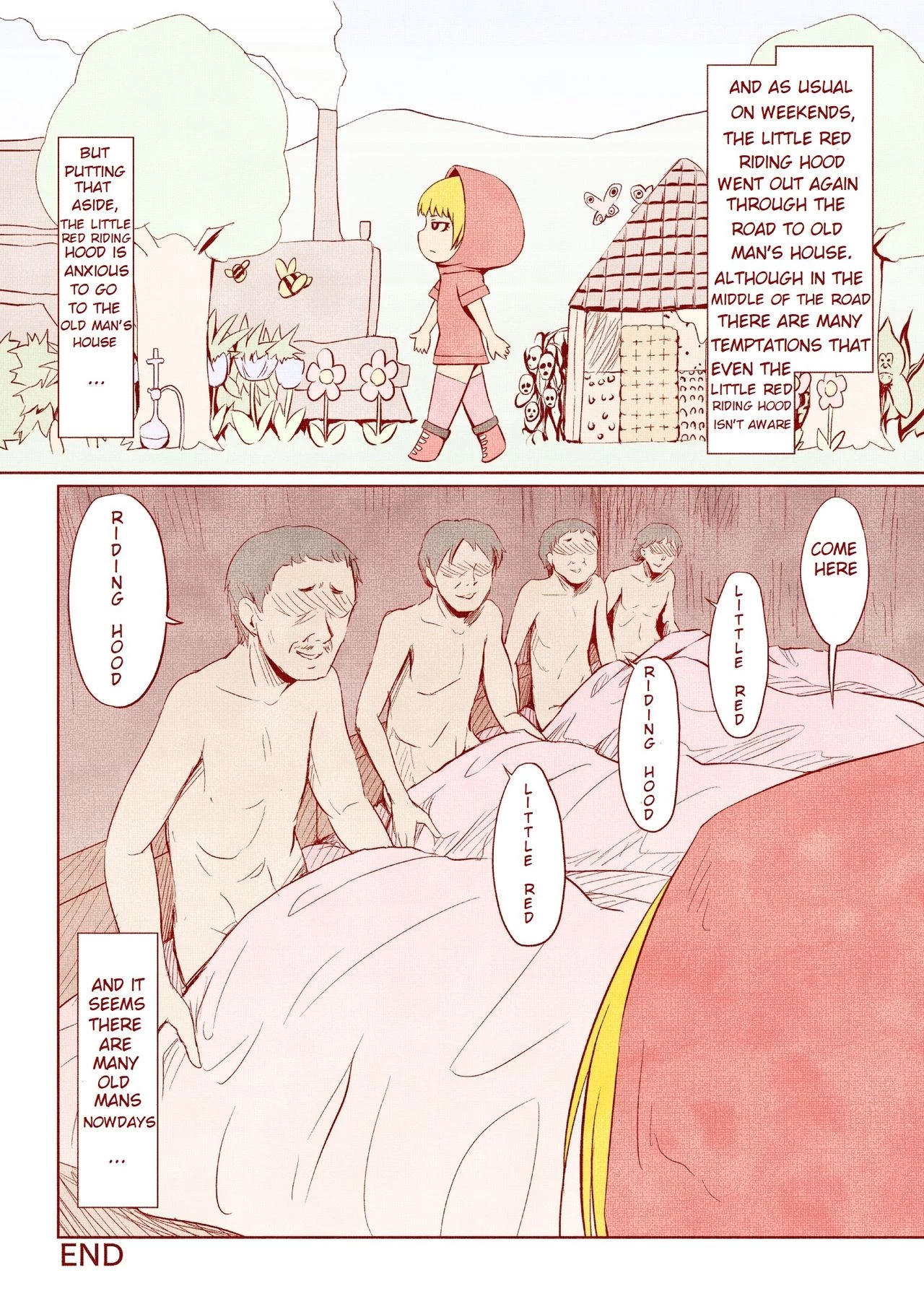 Otsukai Chinpo Akazukin-kun! porn comic picture 20