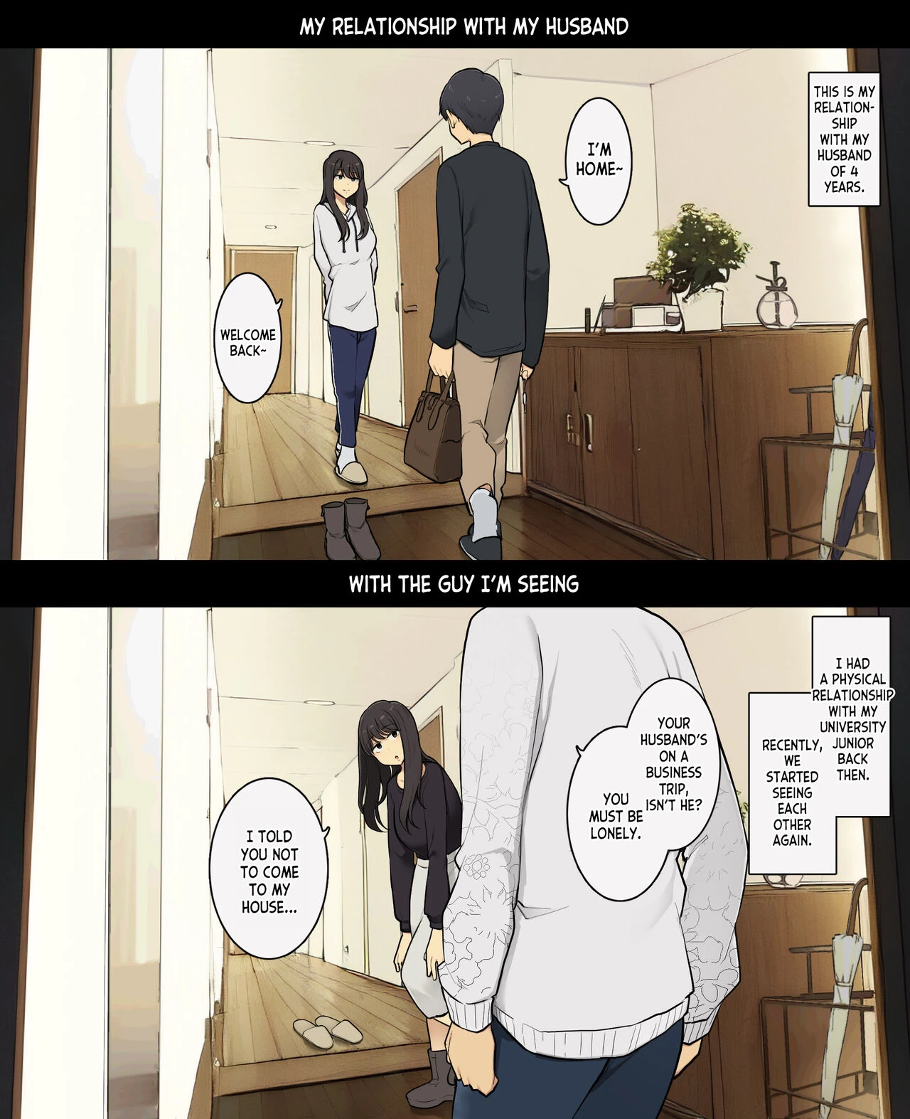 Otto to no kankei, furin aite to no kankei porn comic picture 1
