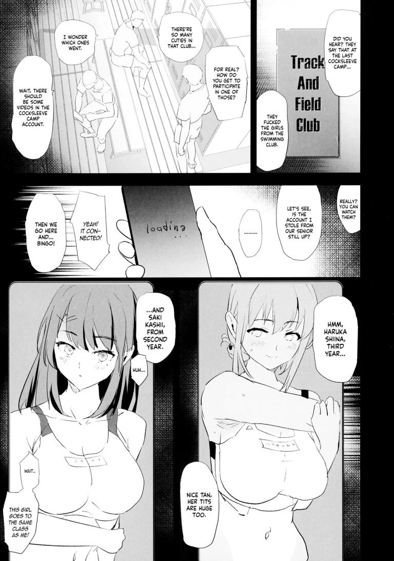 Our exchange cocksleeve camp! First day! + Omake Paper | Watashi-tachi no Onaho Koukan Gasshuku Ichinichime! porn comic picture 2