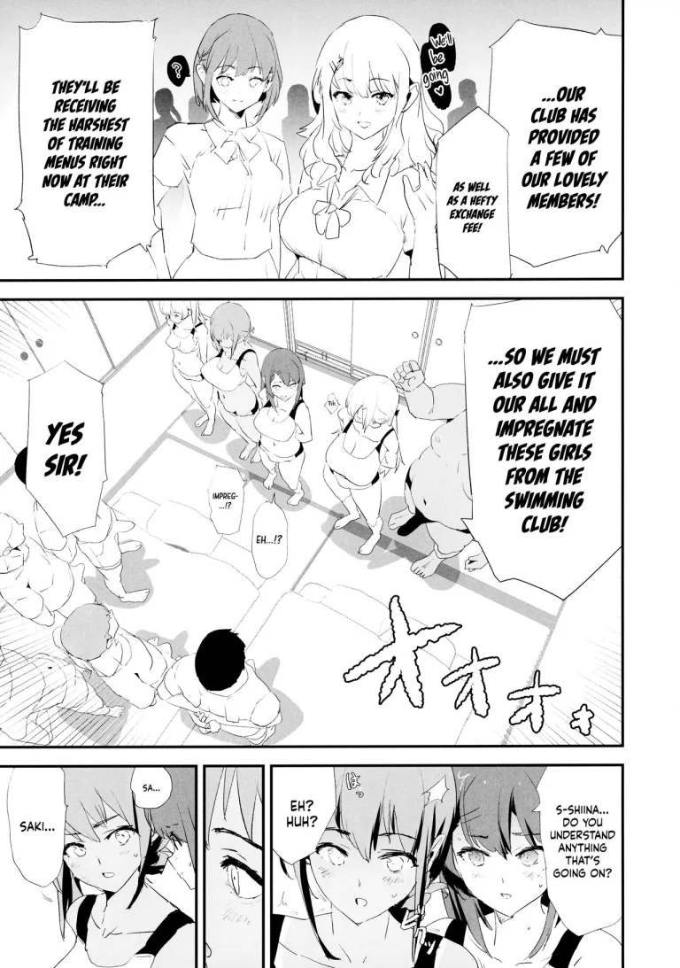Our exchange cocksleeve camp! First day! + Omake Paper | Watashi-tachi no Onaho Koukan Gasshuku Ichinichime! porn comic picture 4
