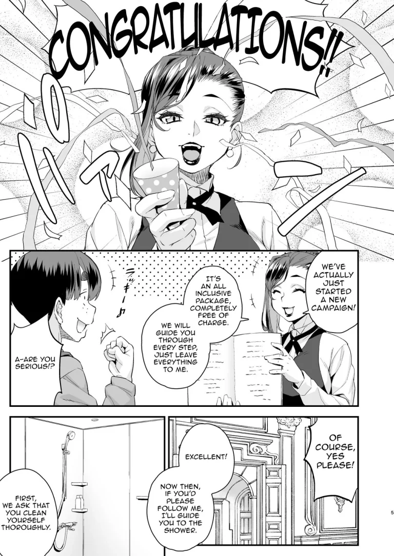 Overbooked Femboy Brothel | Chuumon no Ooi Otokonoko Fuuzokuten porn comic picture 5