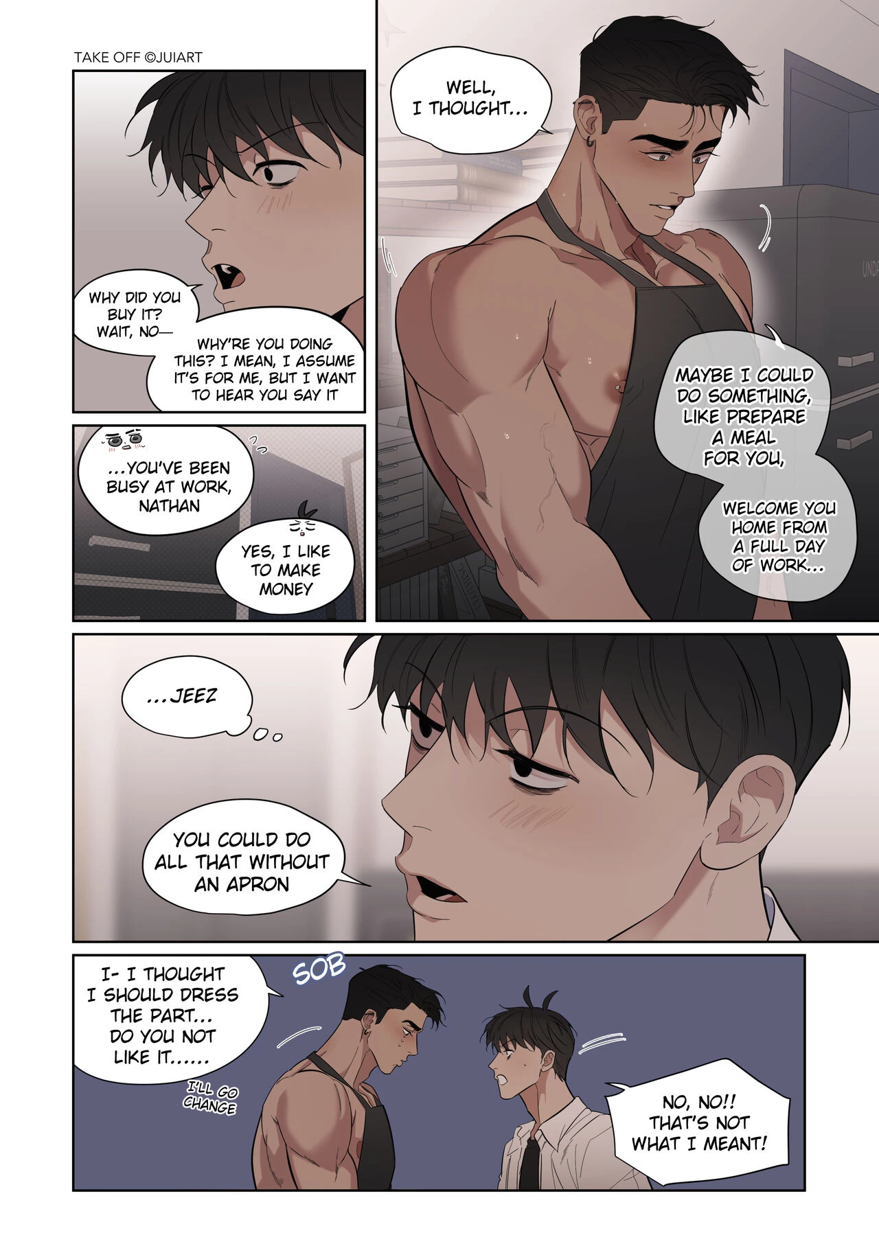 Overcoming Shyness porn comic picture 13