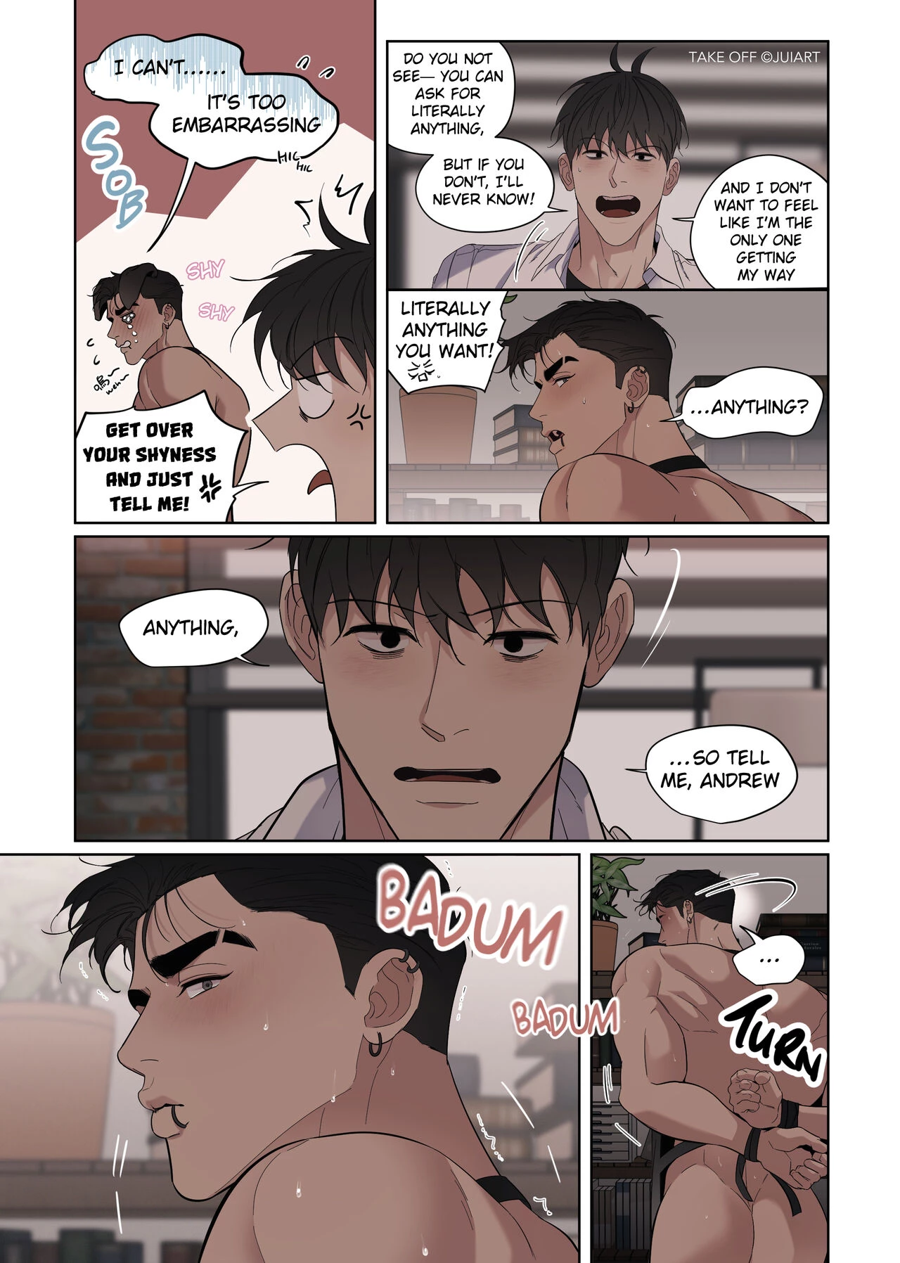 Overcoming Shyness porn comic picture 20