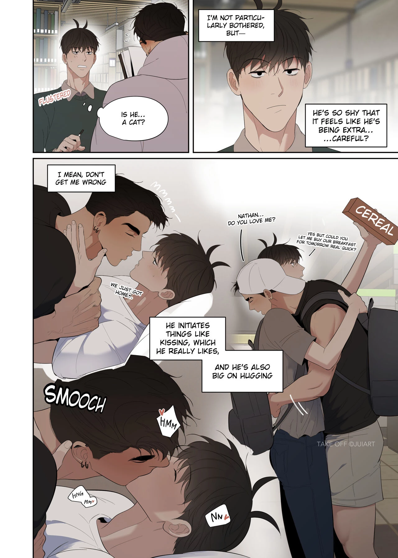 Overcoming Shyness porn comic picture 3