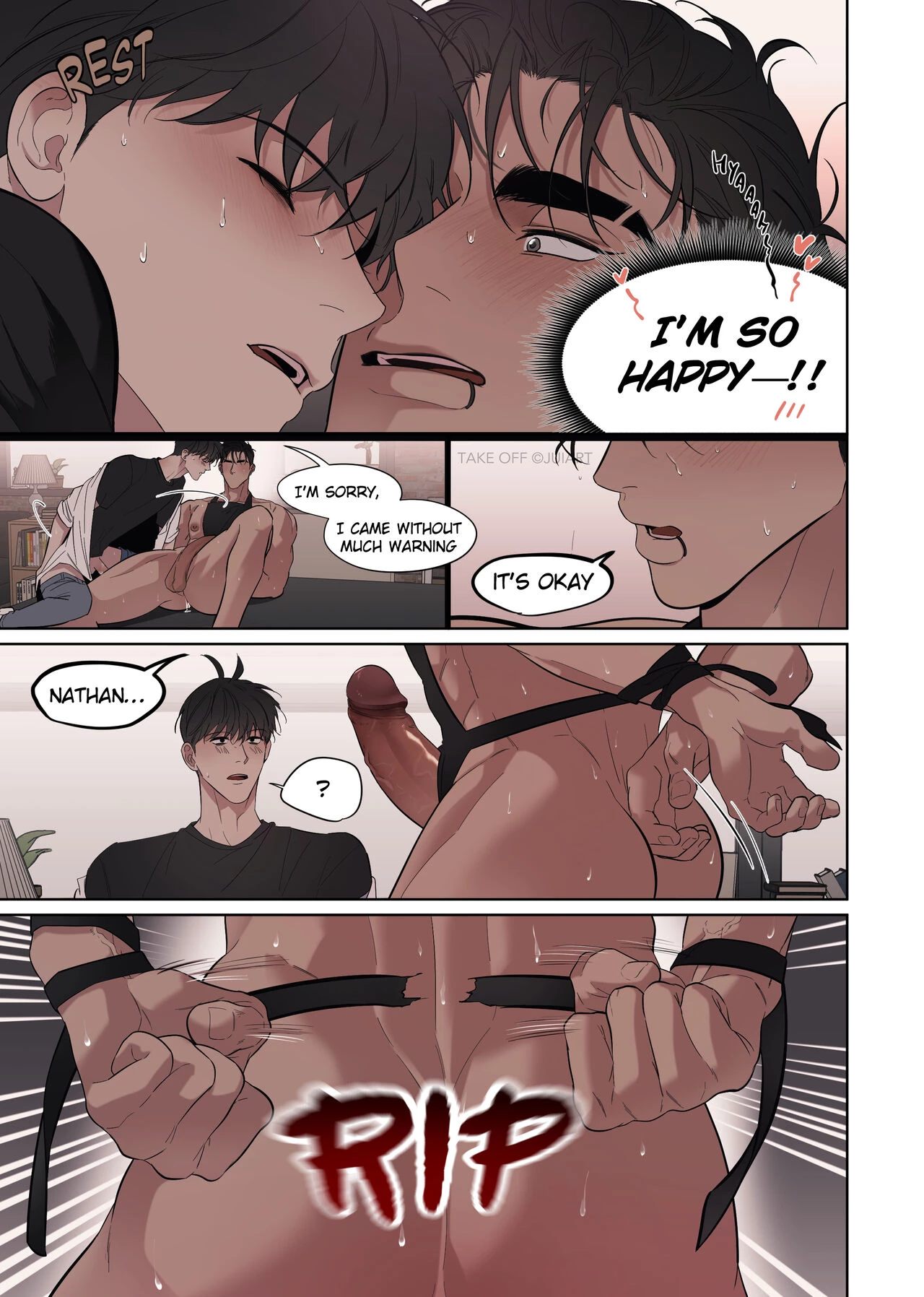 Overcoming Shyness porn comic picture 37