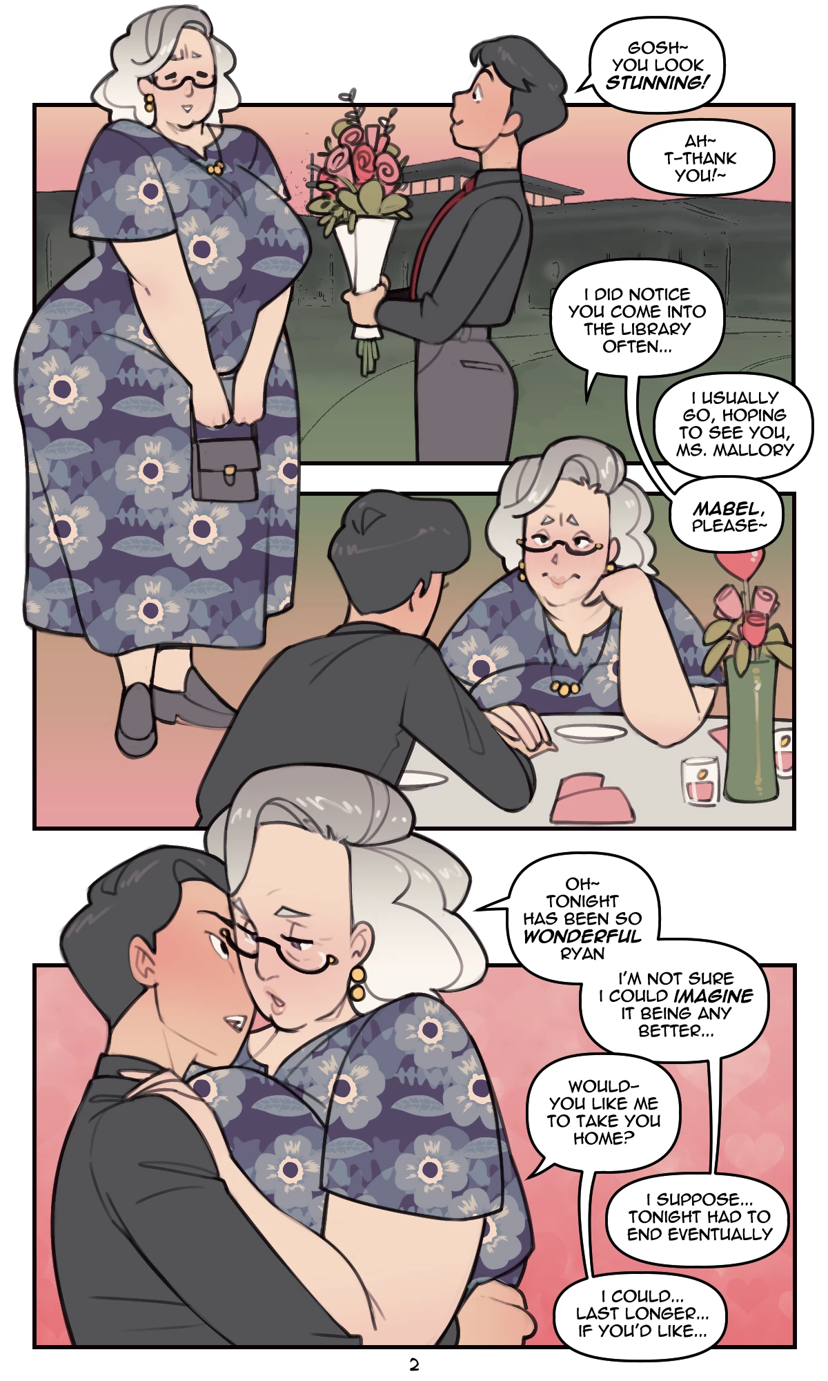 Overdue Valentine porn comic picture 2