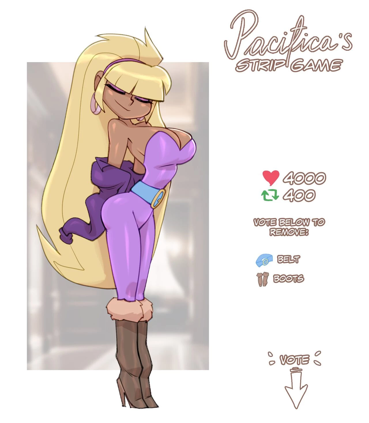 Pacifica's Stripgame porn comic picture 2