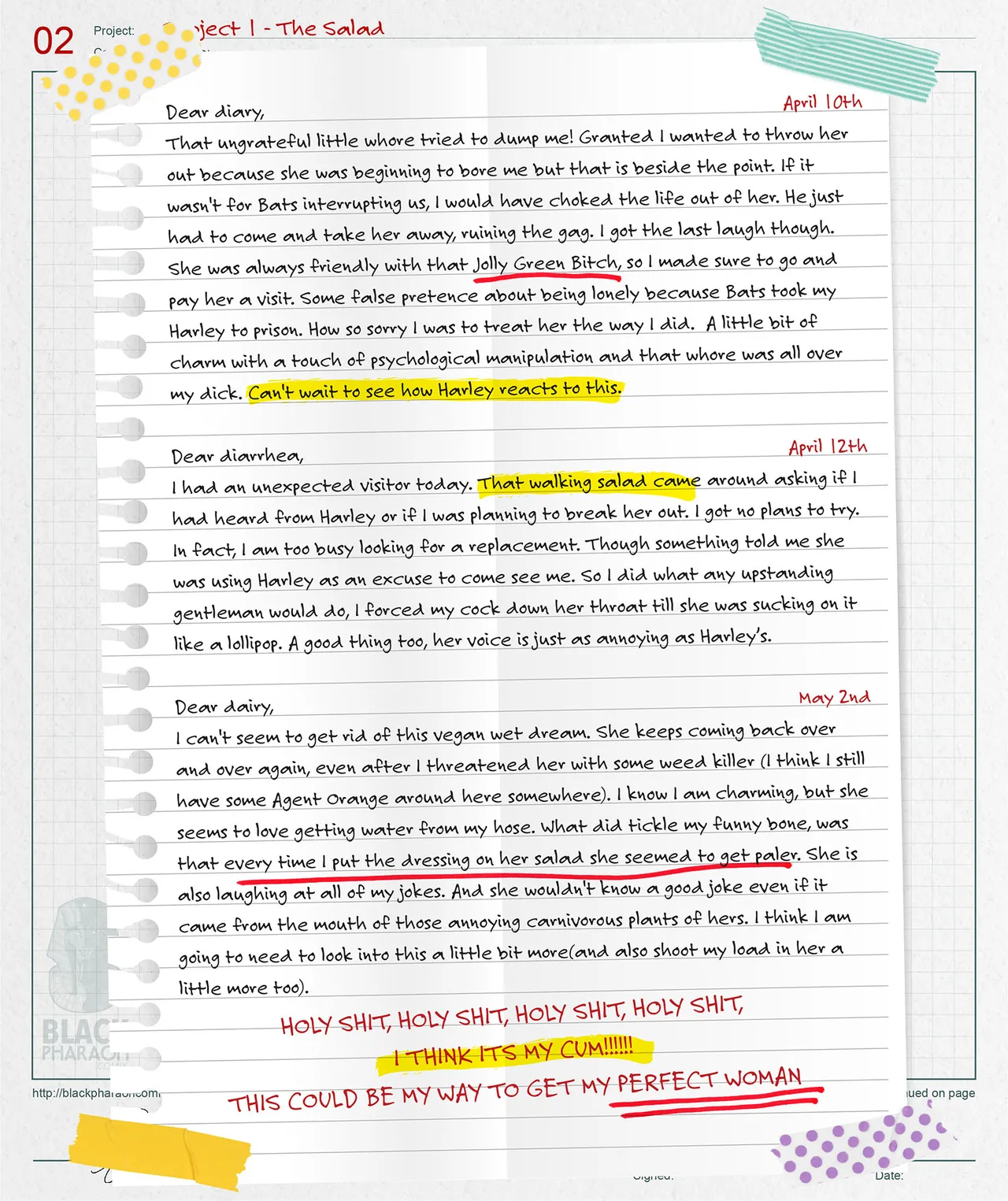 Pages of Mad Obsession porn comic picture 4