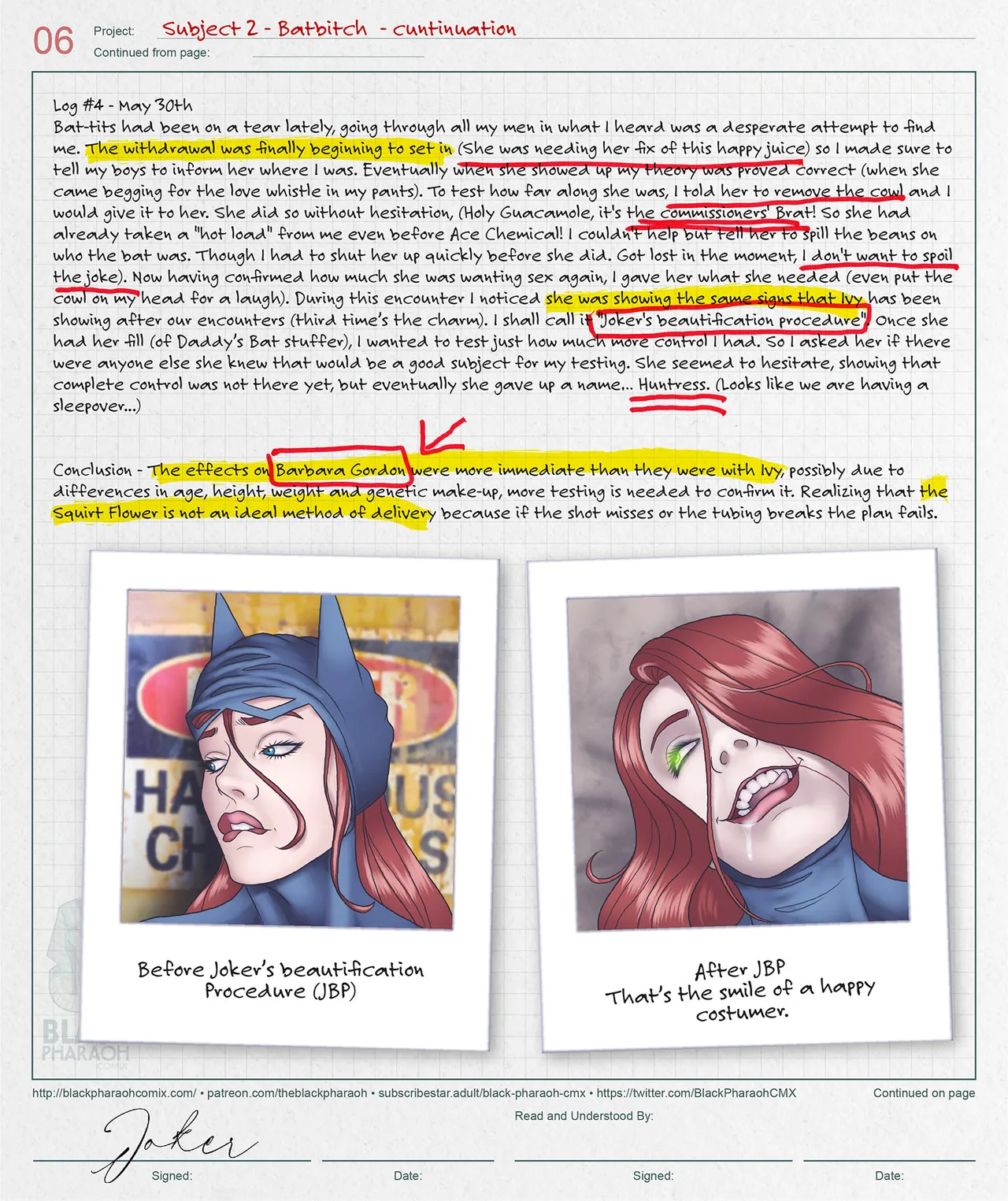 Pages of Mad Obsession porn comic picture 8