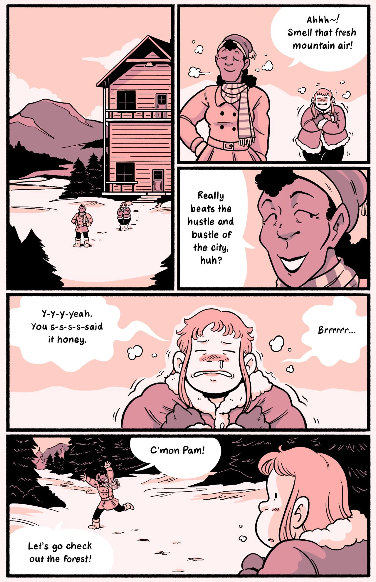 Pam & Wanda in: Cabin Fever porn comic picture 5