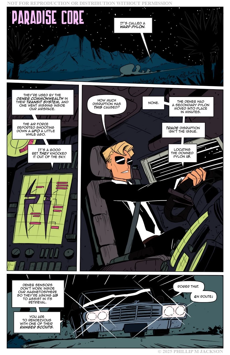 Paradise Core porn comic picture 1