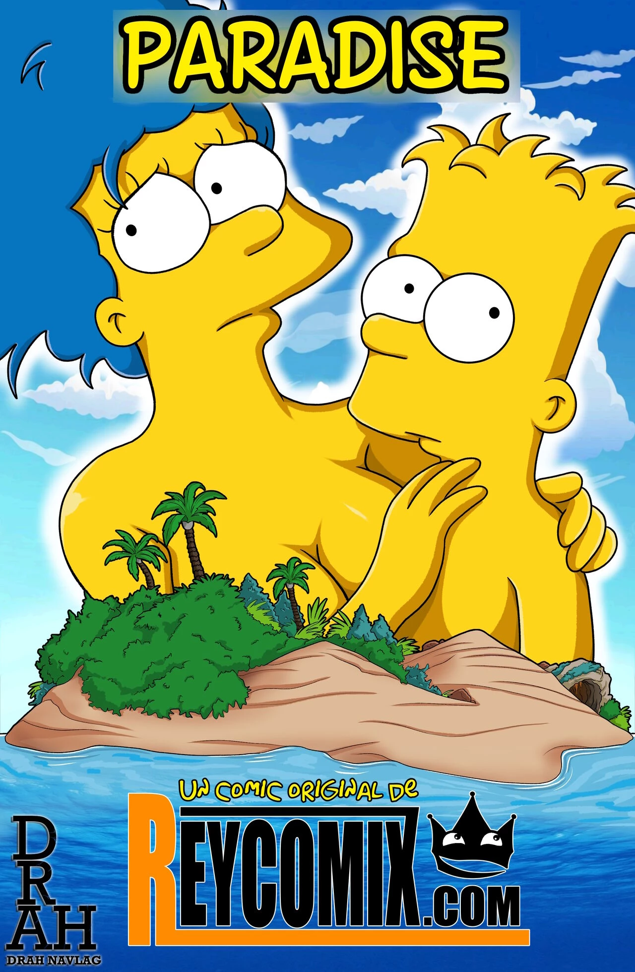 Paradise porn comic picture 1