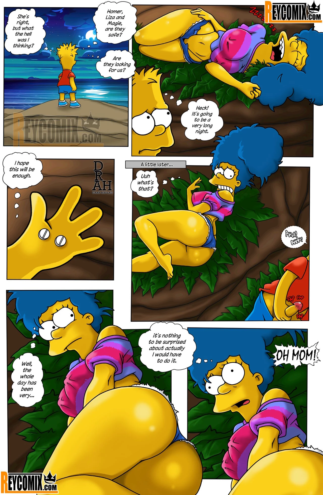 Paradise porn comic picture 13