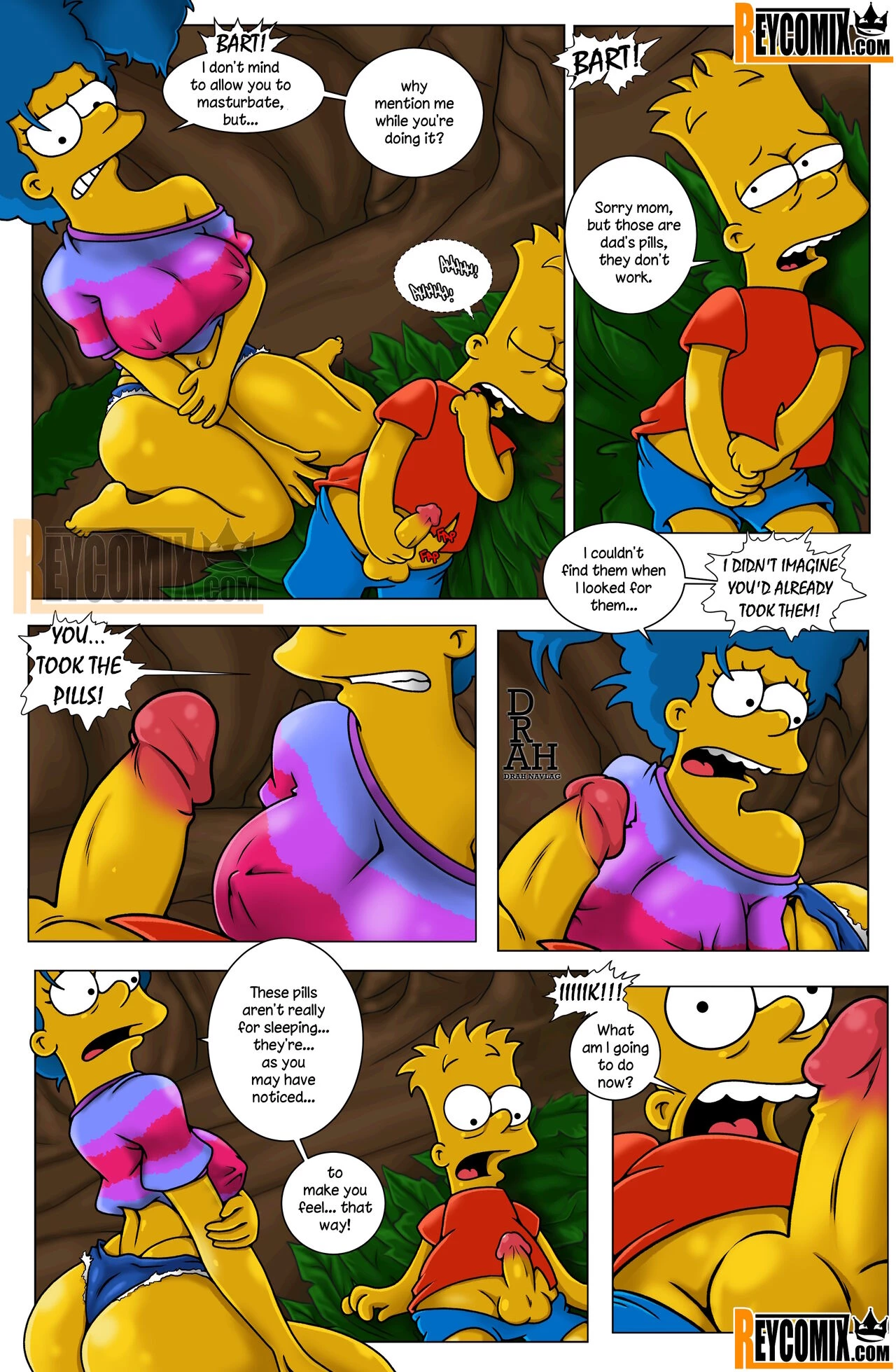 Paradise porn comic picture 14