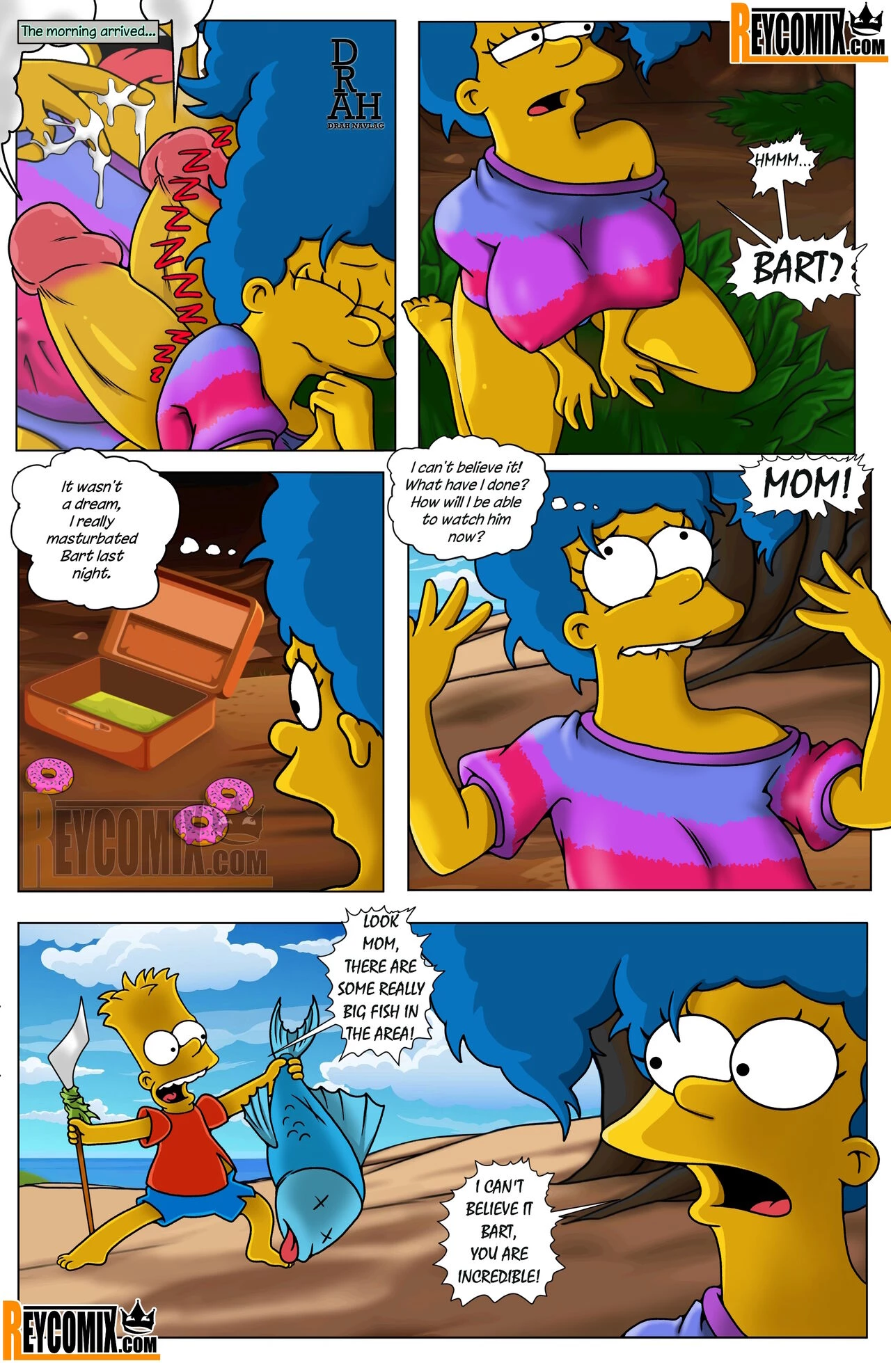 Paradise porn comic picture 17
