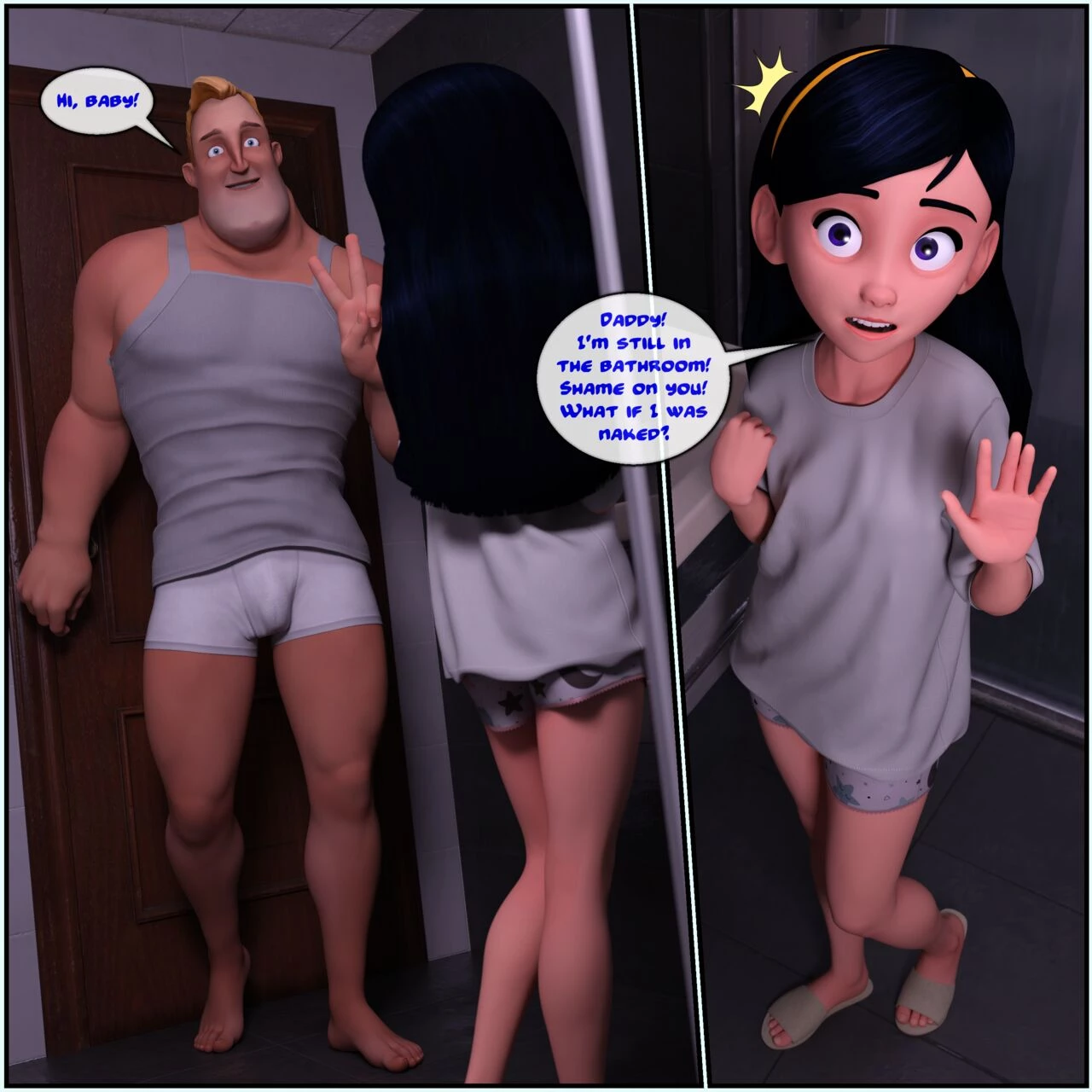 Parr Family Secrets 3 porn comic picture 16