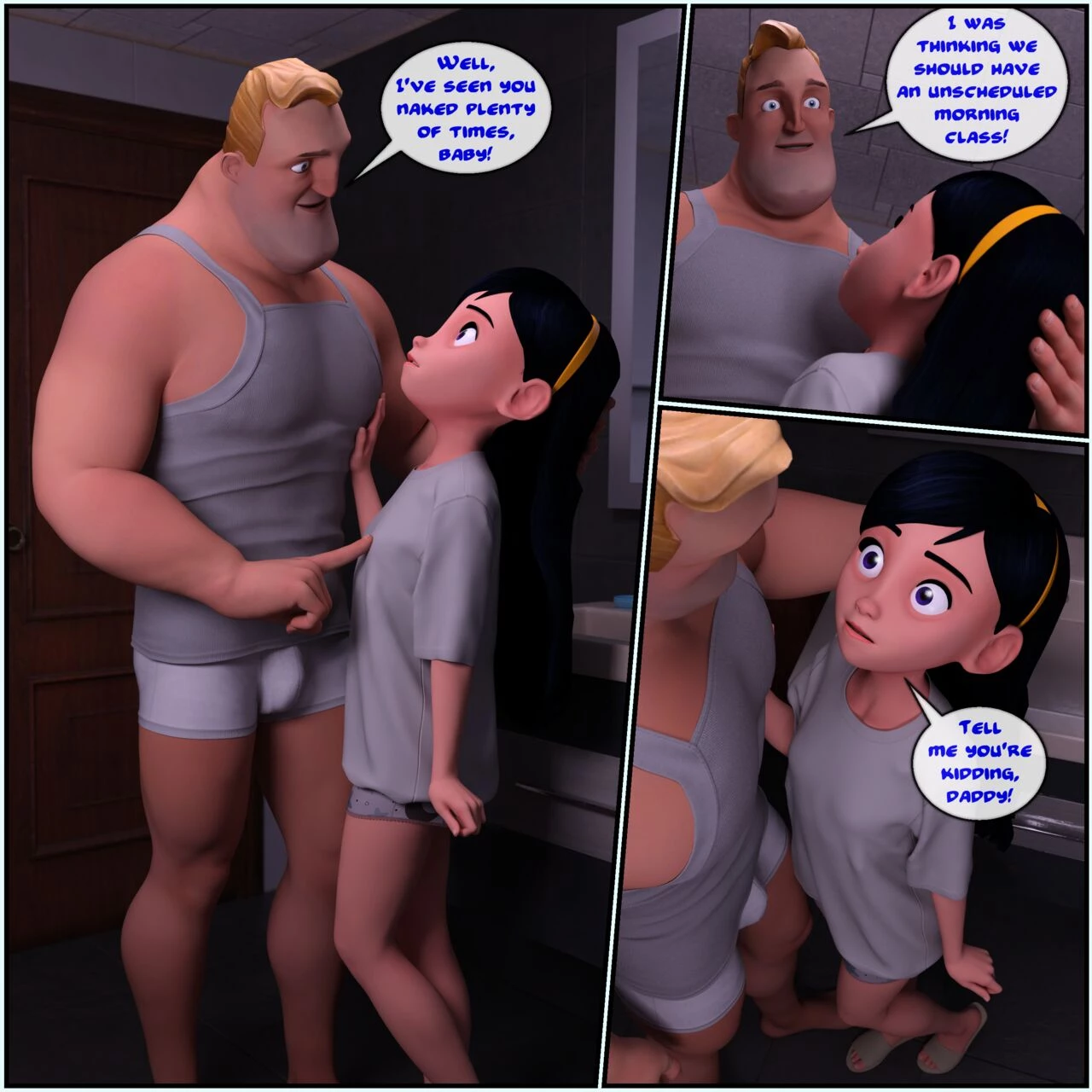 Parr Family Secrets 3 porn comic picture 17
