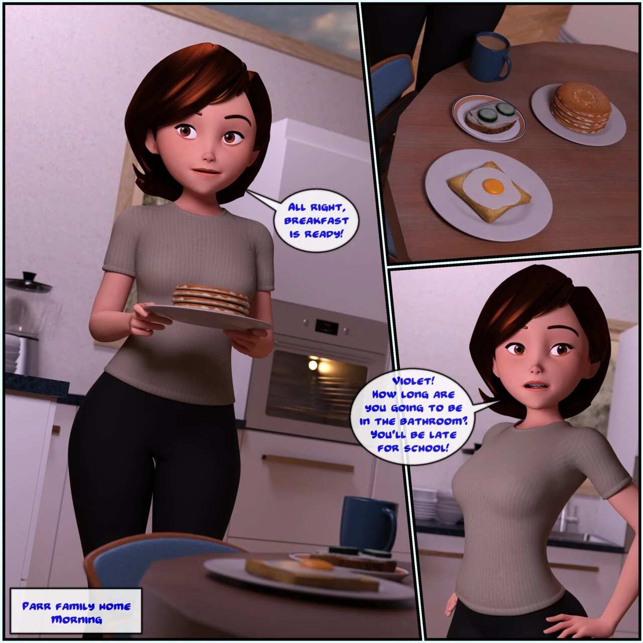 Parr Family Secrets 3 porn comic picture 2