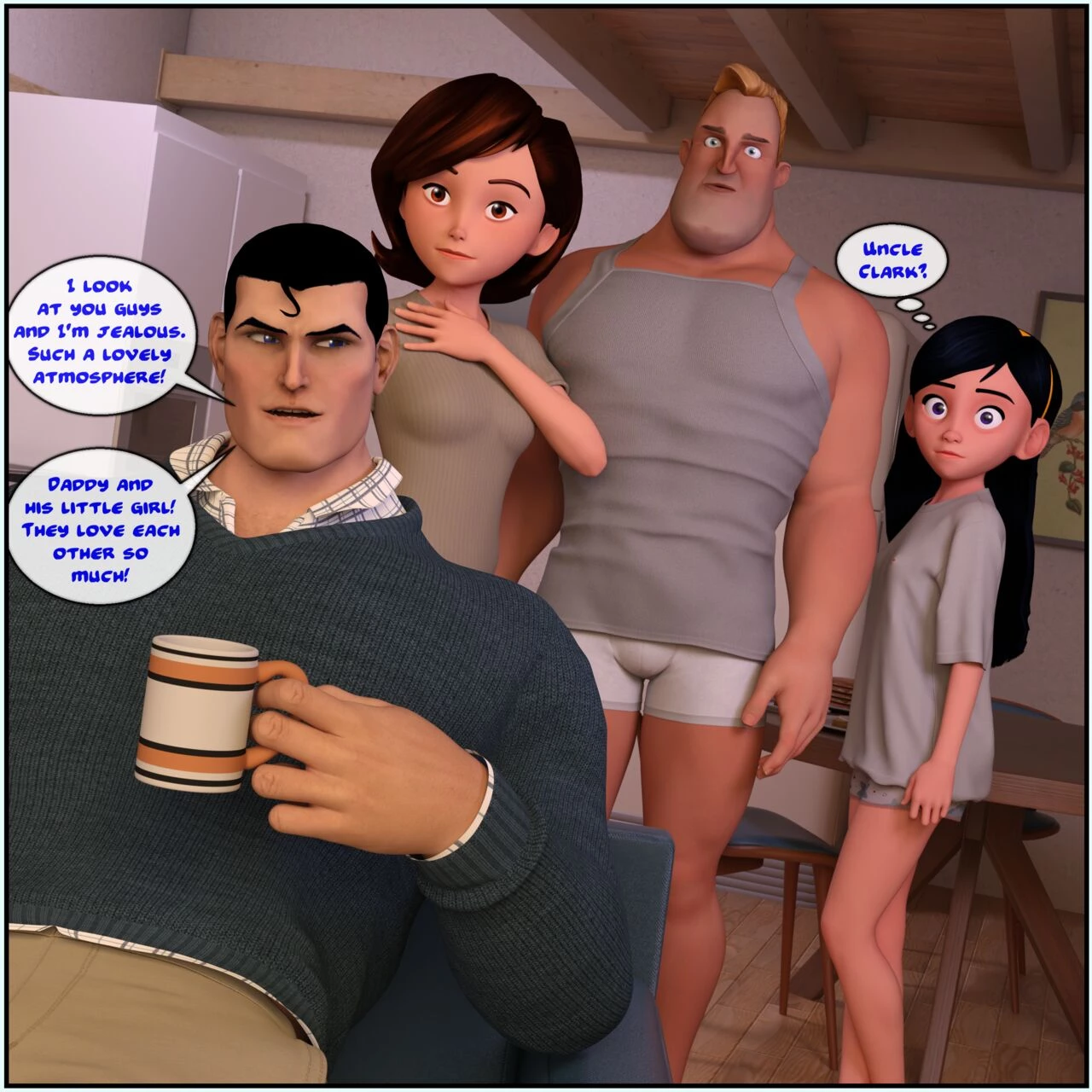 Parr Family Secrets 3 porn comic picture 5