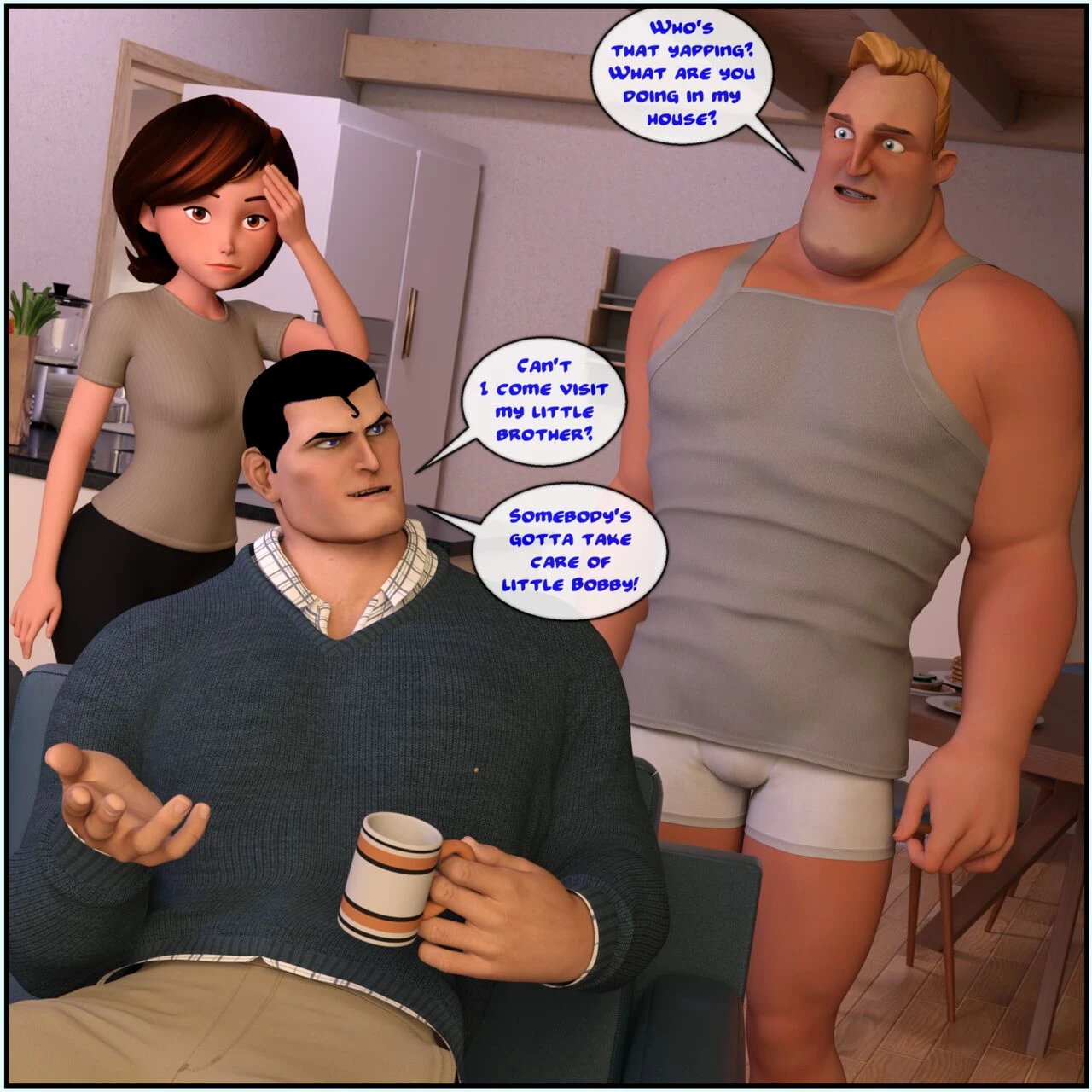 Parr Family Secrets 3 porn comic picture 6