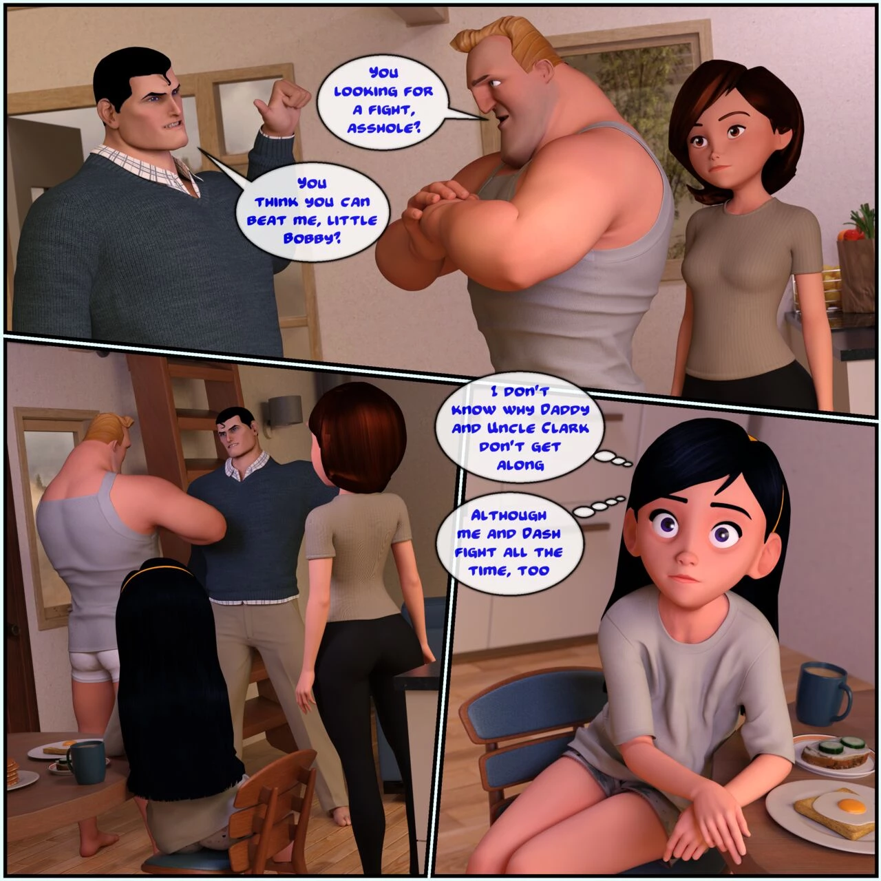 Parr Family Secrets 3 porn comic picture 7