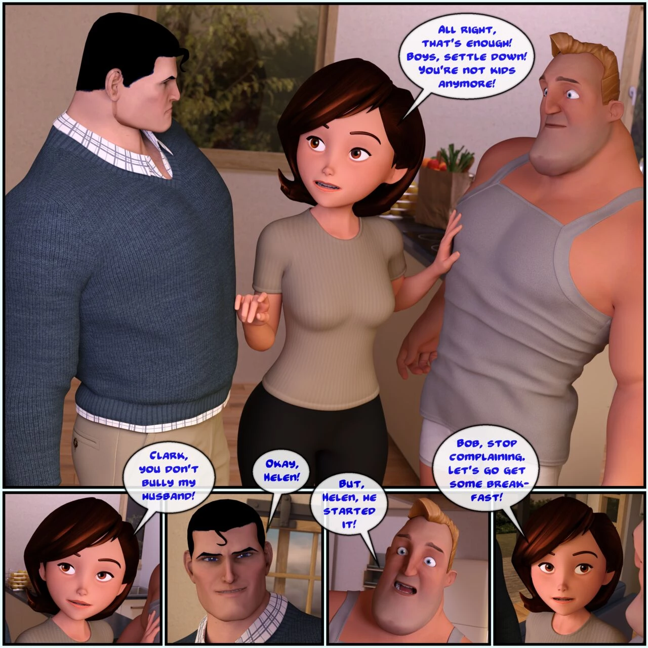 Parr Family Secrets 3 porn comic picture 8