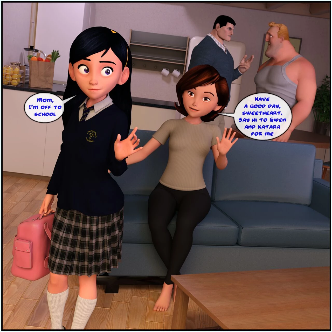Parr Family Secrets 3 porn comic picture 9
