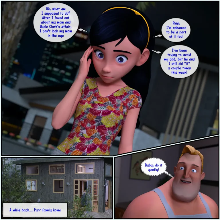 Parr Family Secrets 4 porn comic picture 12