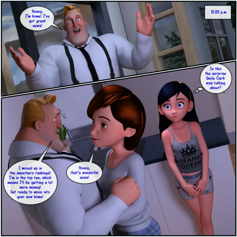 Parr Family Secrets 4 porn comic picture 26