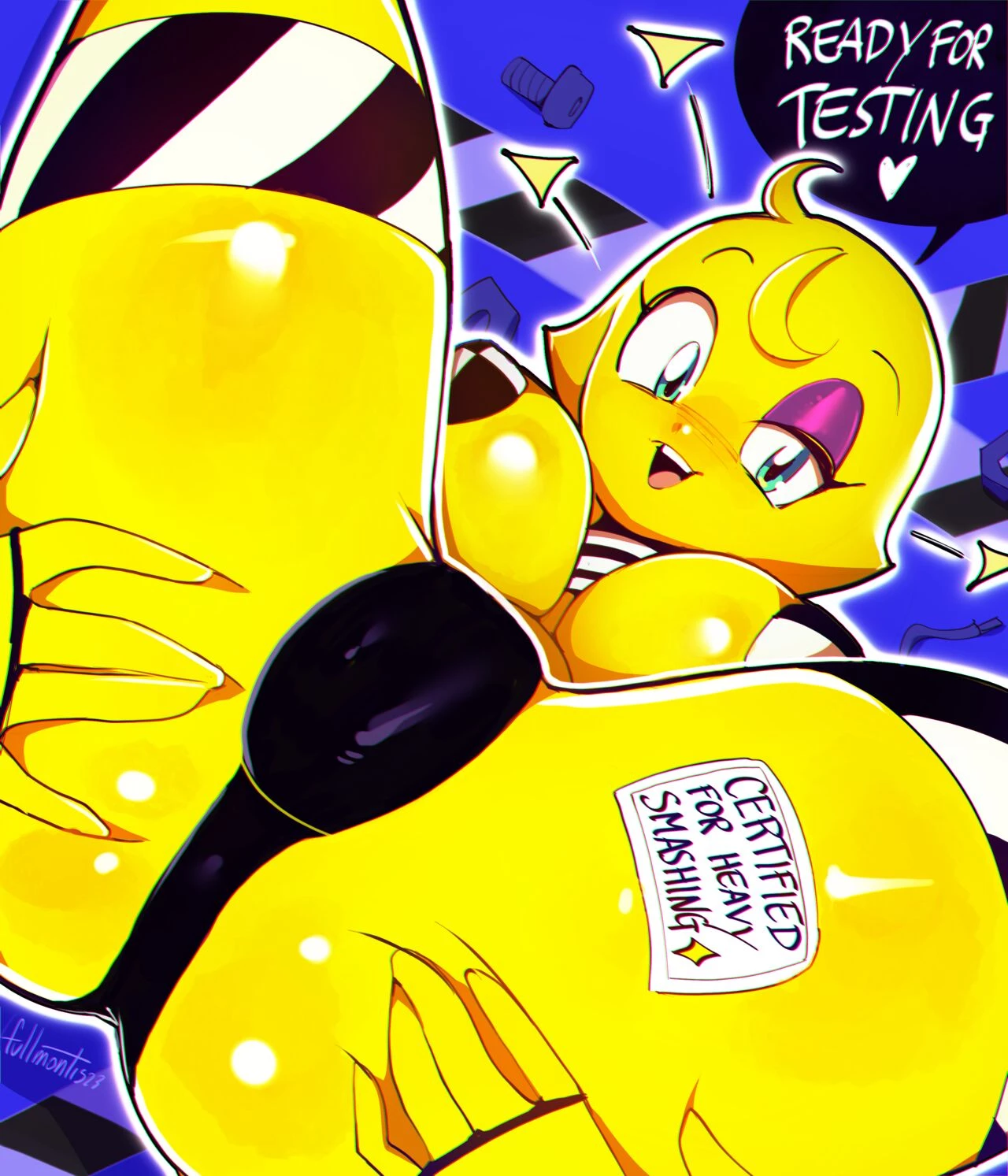 Patty the crash-test dummy porn comic picture 6