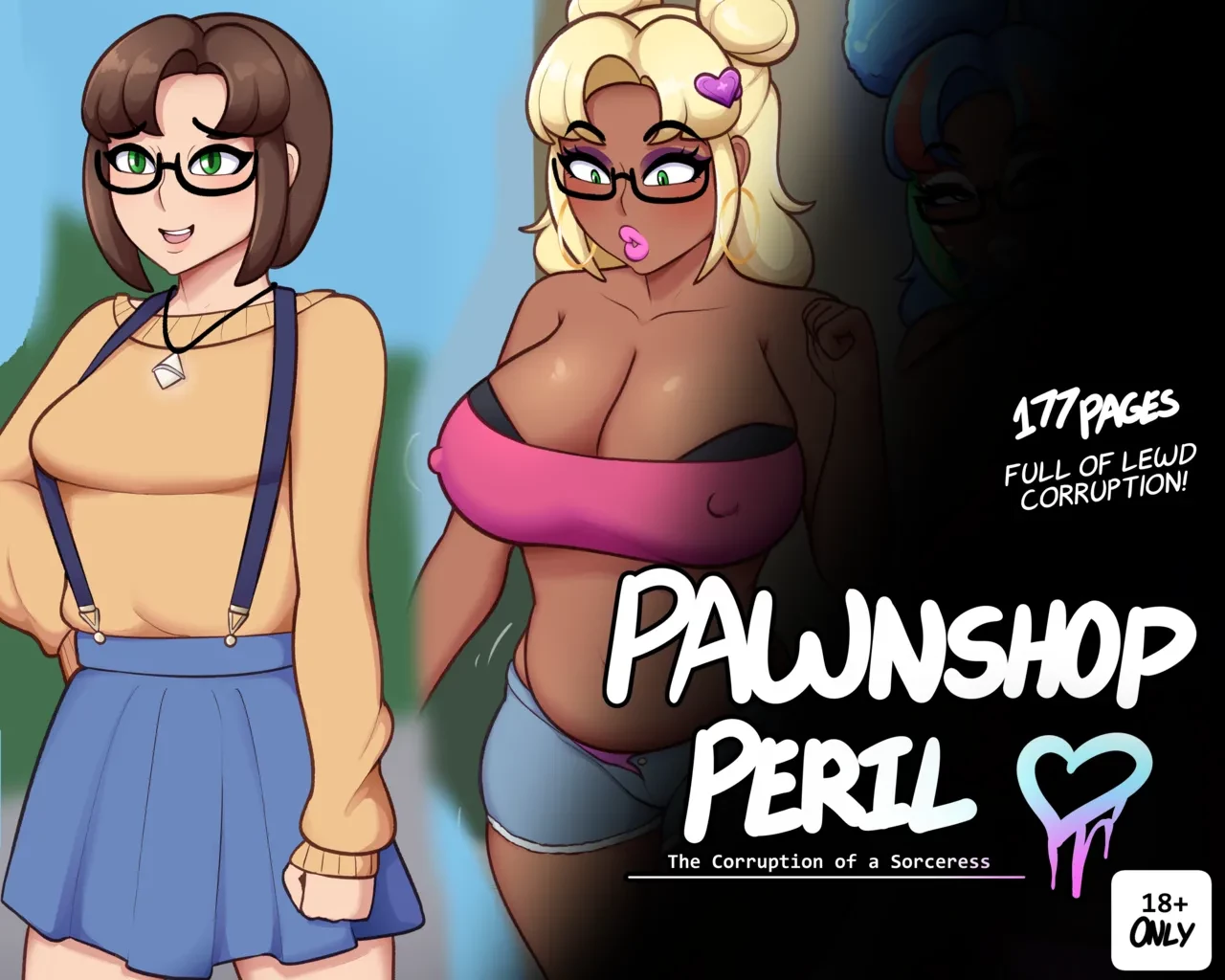 Pawnshop Peril, Corruption of a Sorceress porn comic picture 1