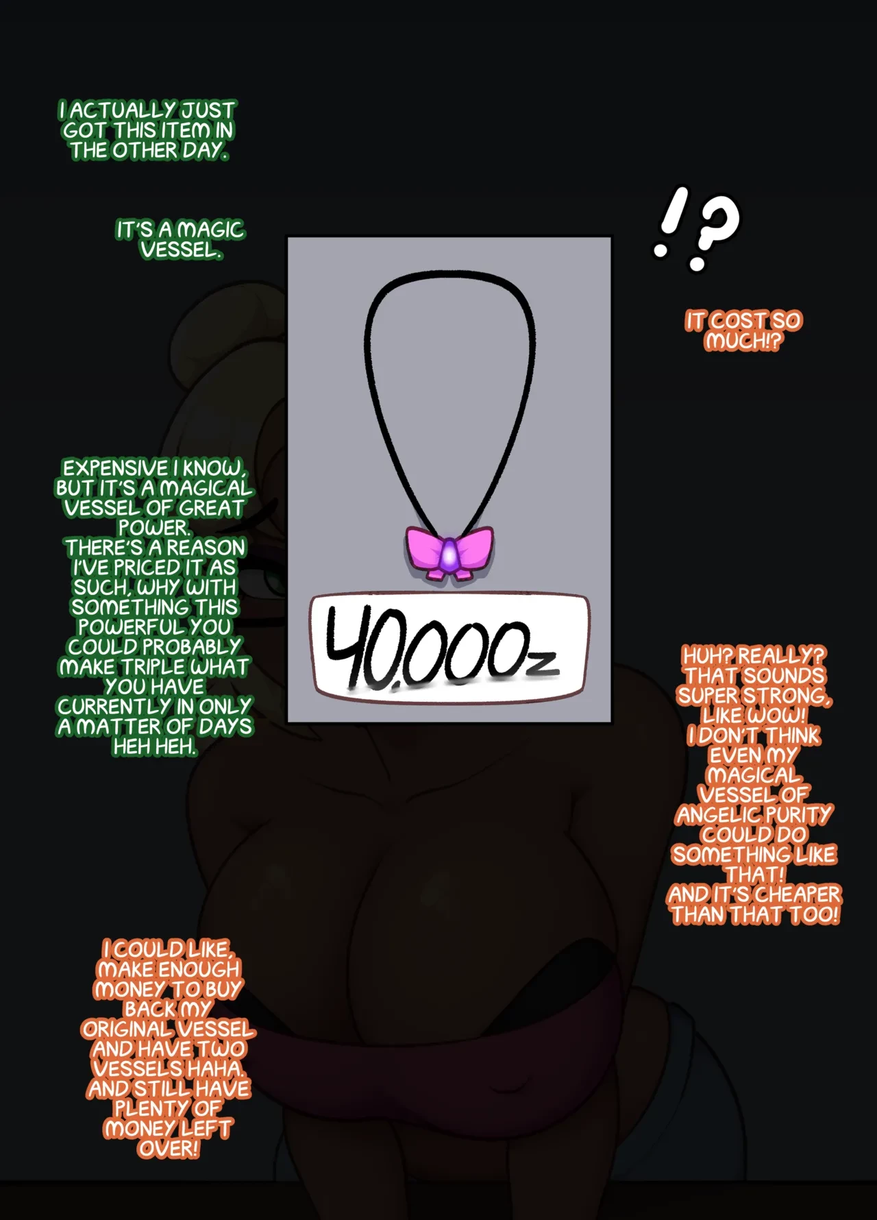 Pawnshop Peril, Corruption of a Sorceress porn comic picture 142