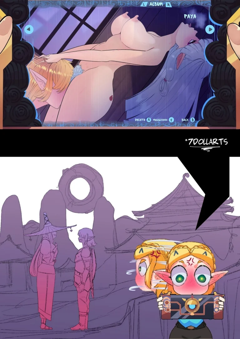 Paya and Link porn comic picture 3