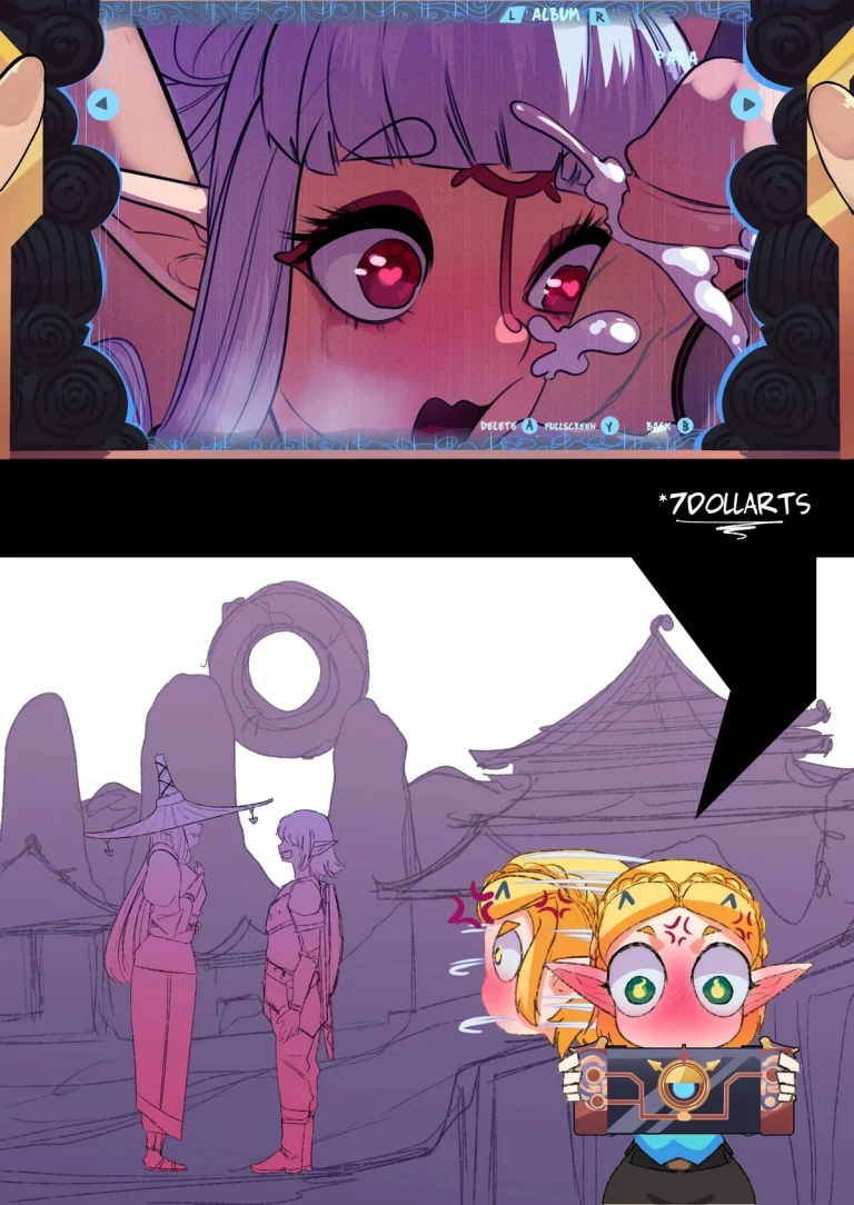 Paya and Link porn comic picture 4