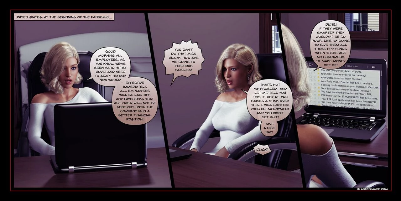Paycheck Punishment Program porn comic picture 2