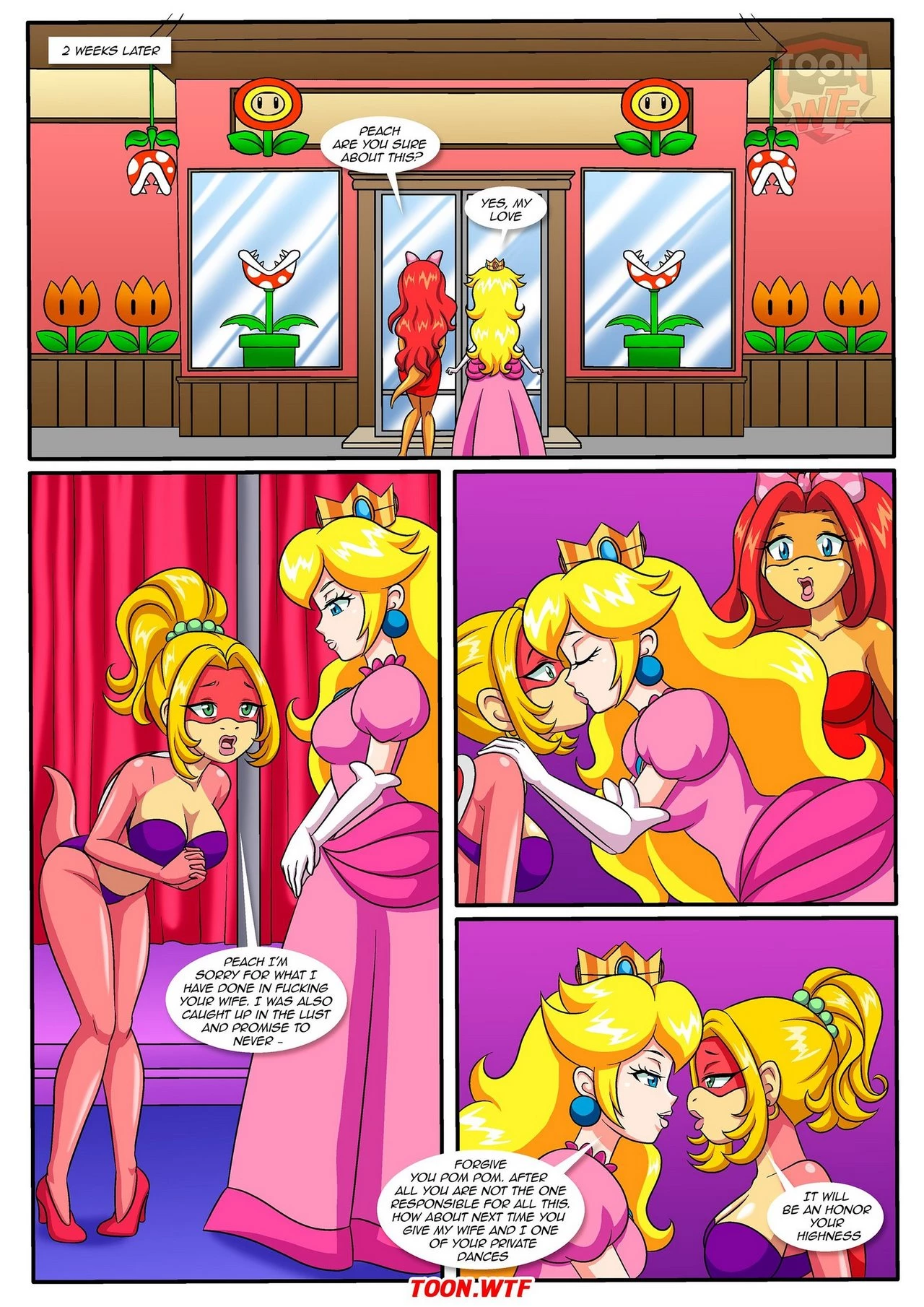 Peach x Wendy 5 porn comic picture 14