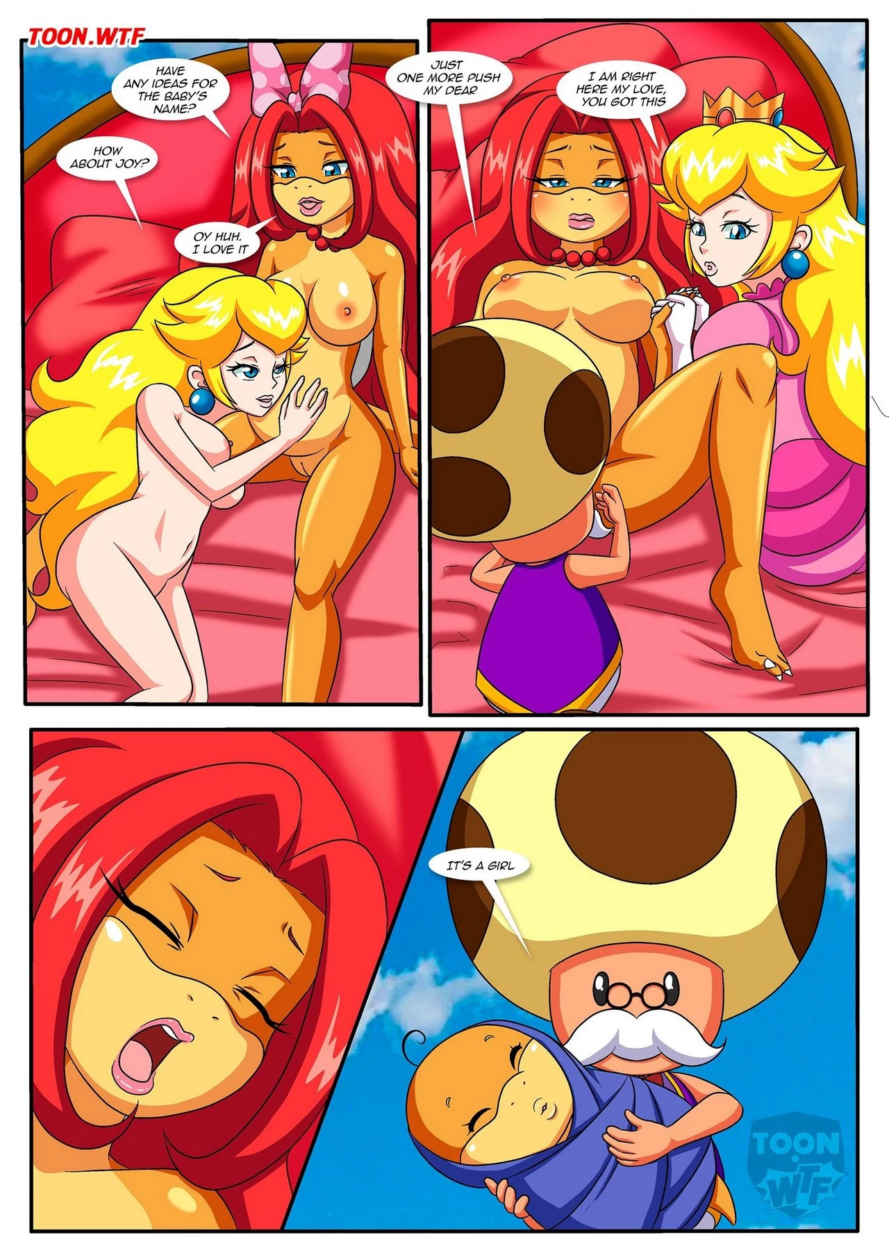 Peach x Wendy 5 porn comic picture 22