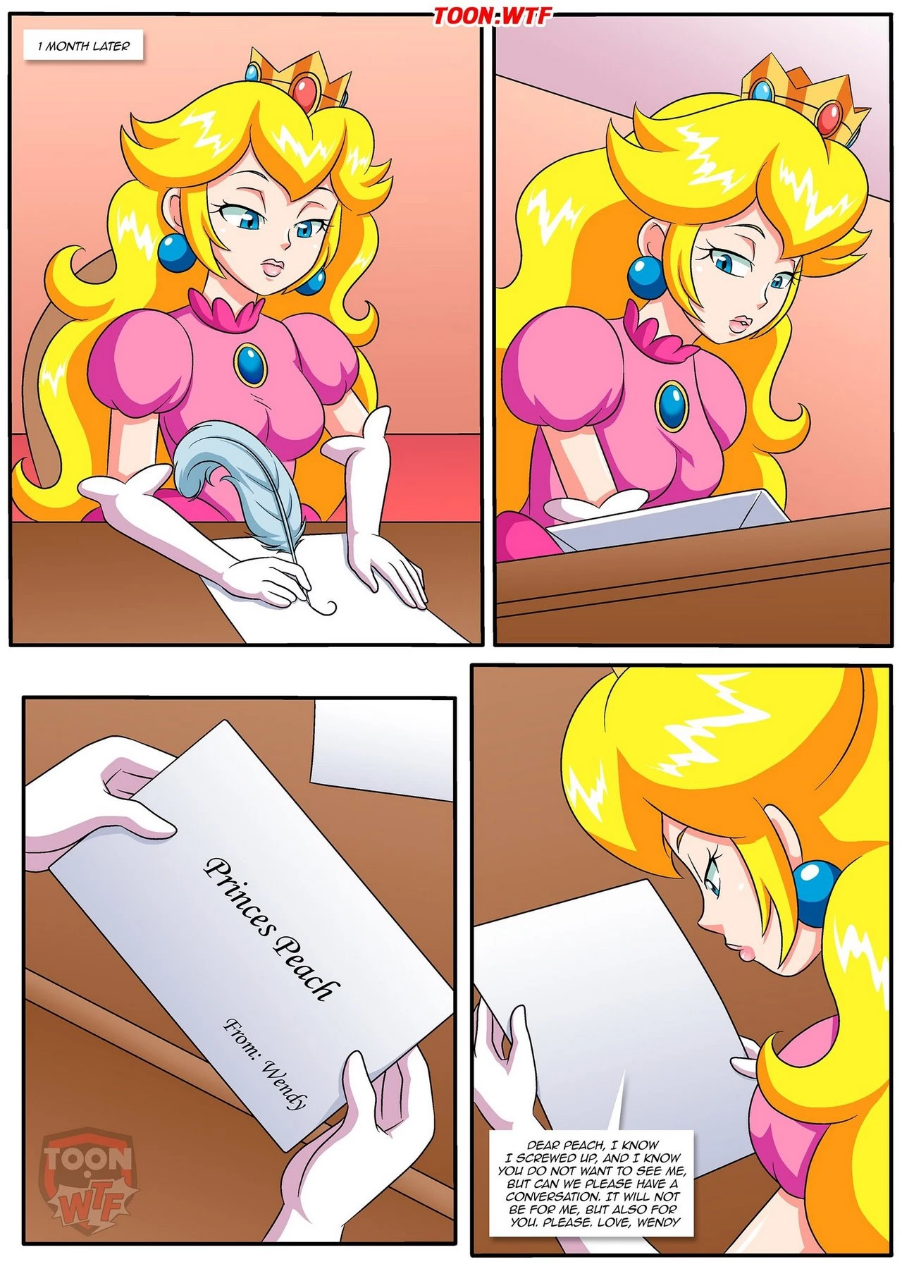 Peach x Wendy 5 porn comic picture 3