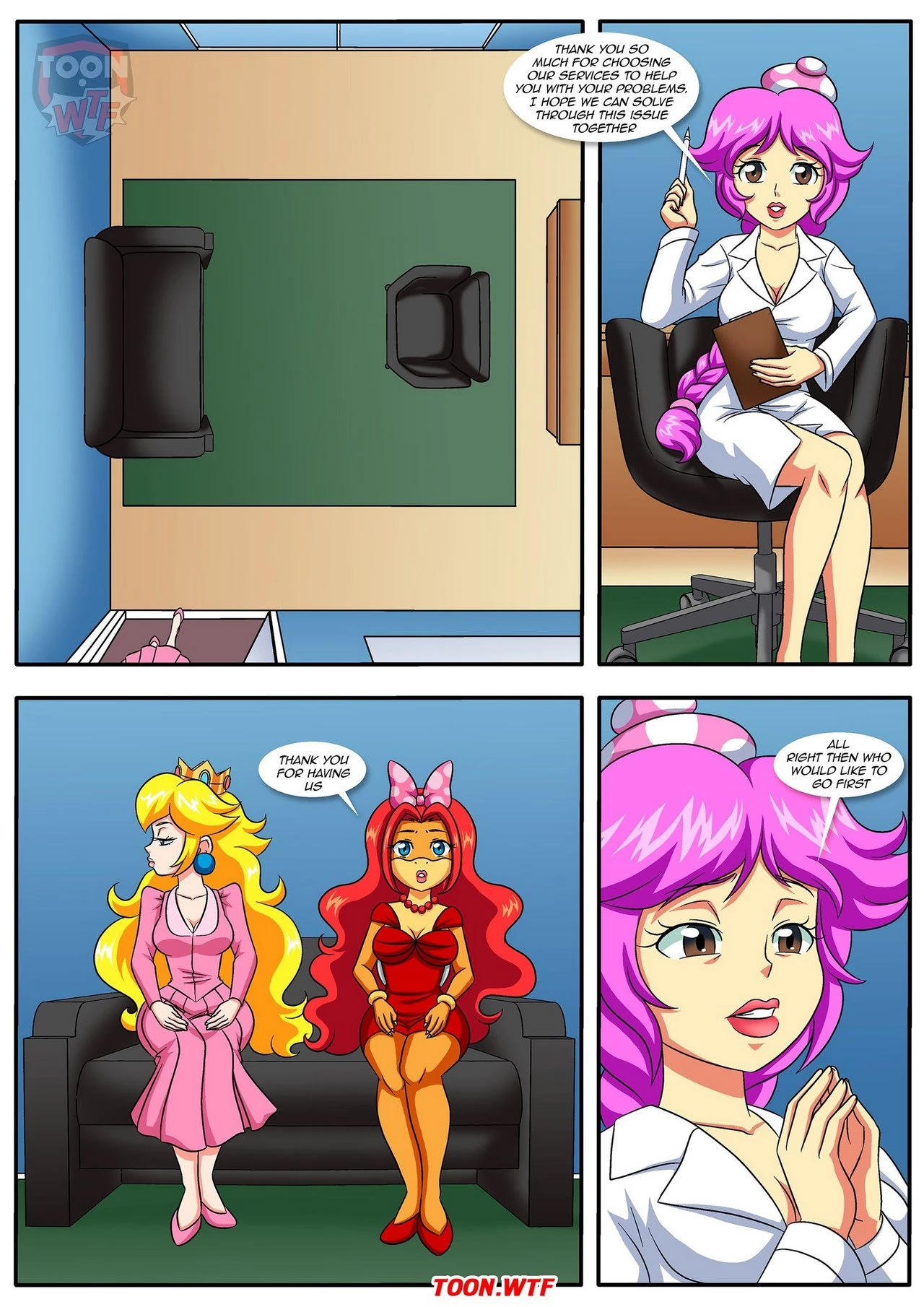 Peach x Wendy 5 porn comic picture 5