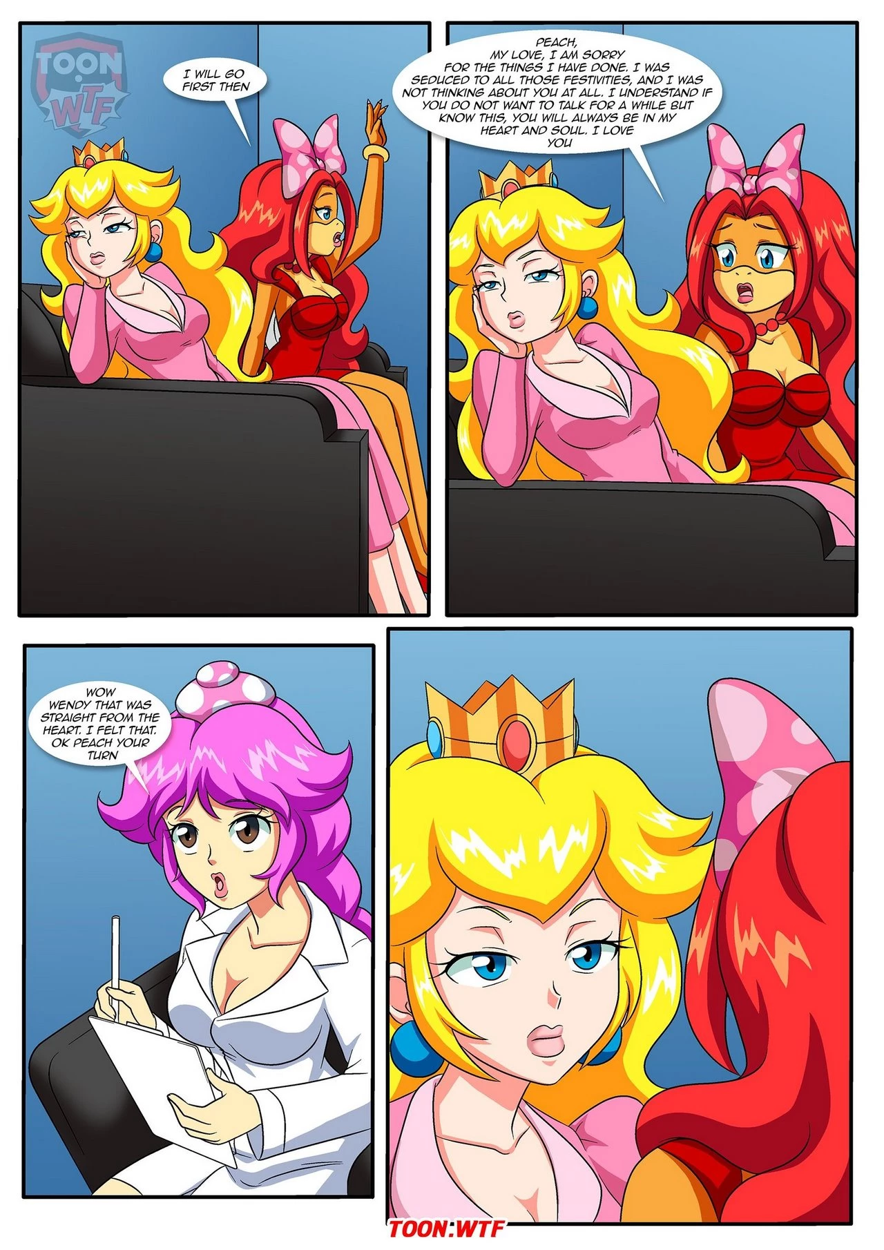 Peach x Wendy 5 porn comic picture 6