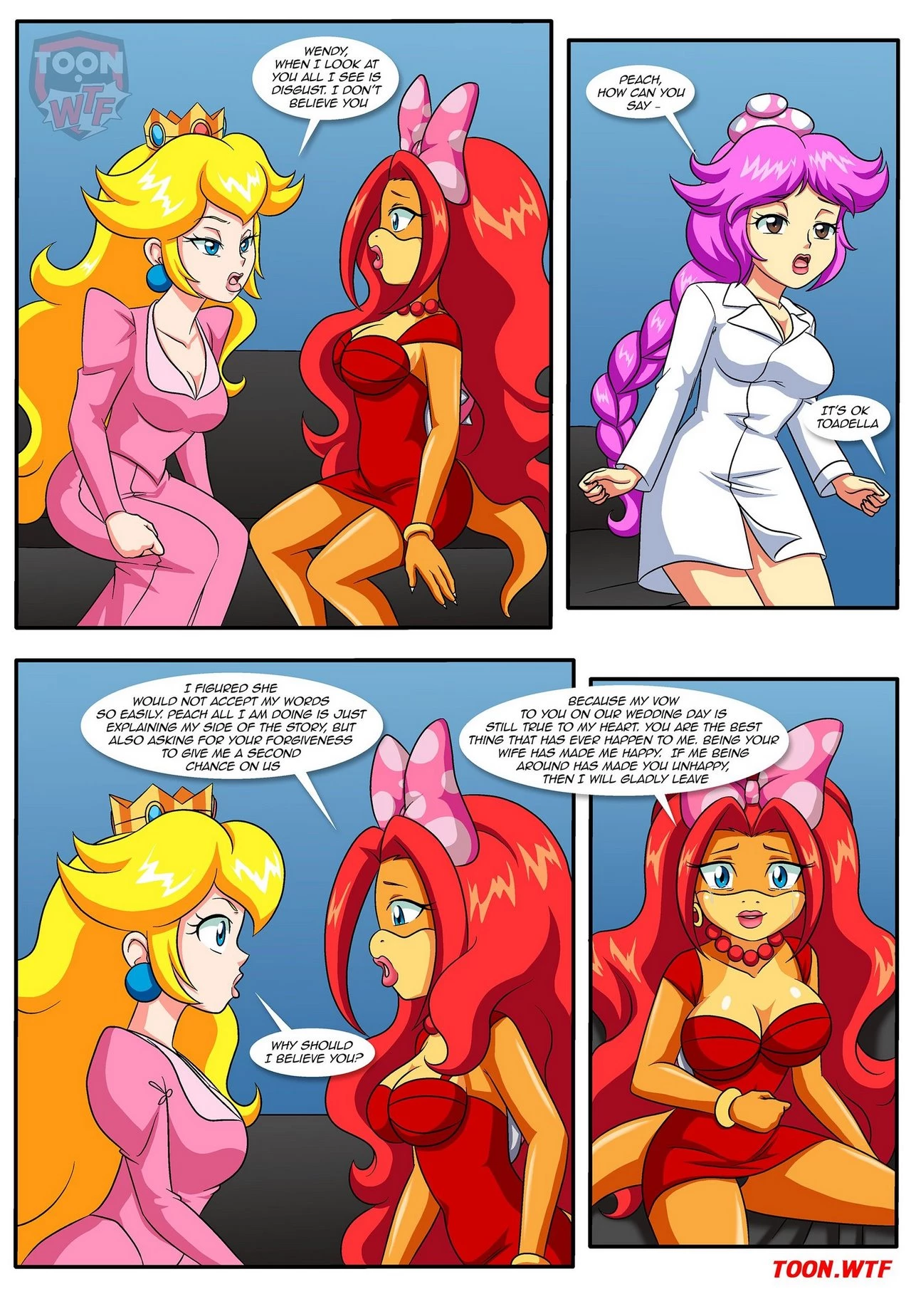 Peach x Wendy 5 porn comic picture 7