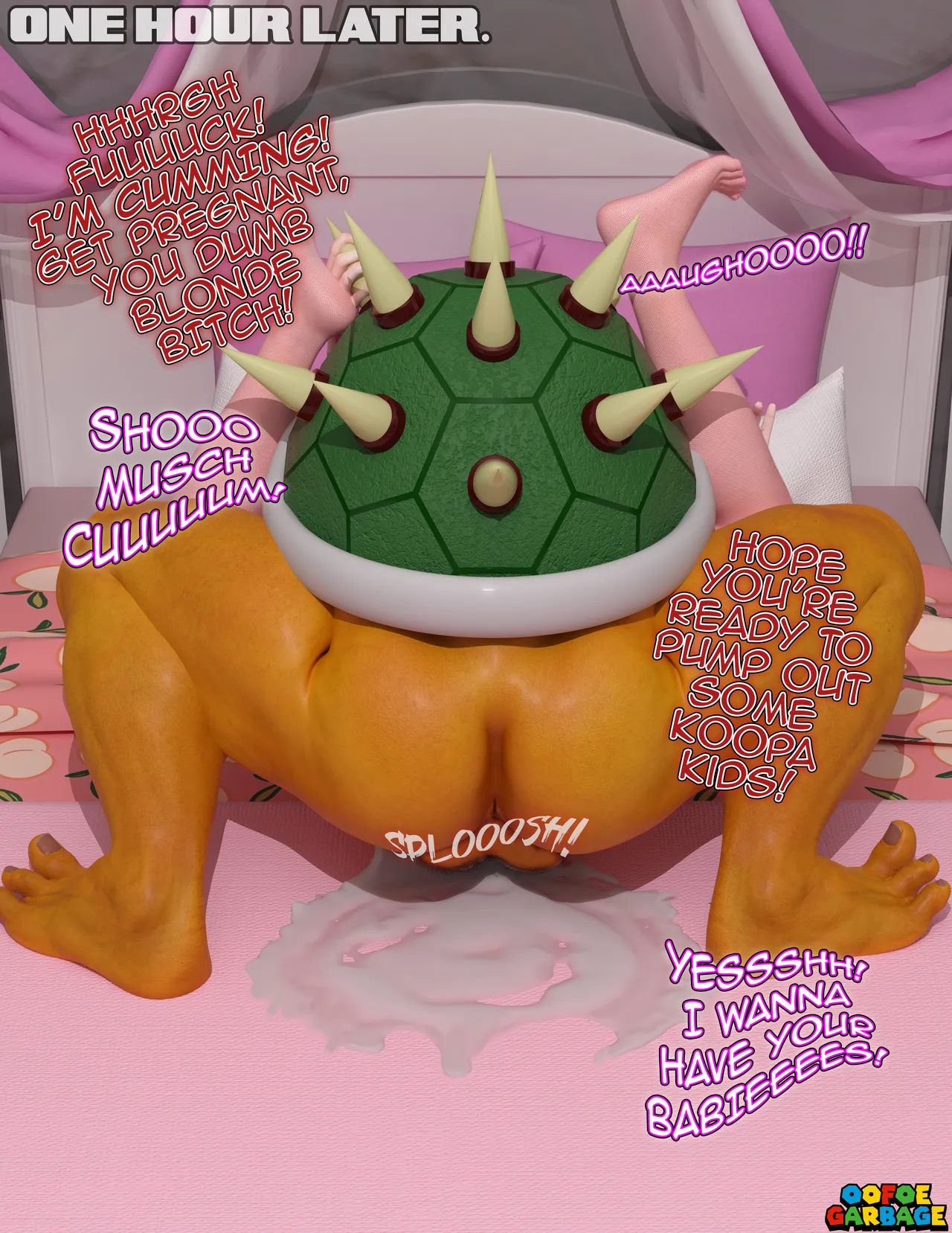 Peachpregnation porn comic picture 3